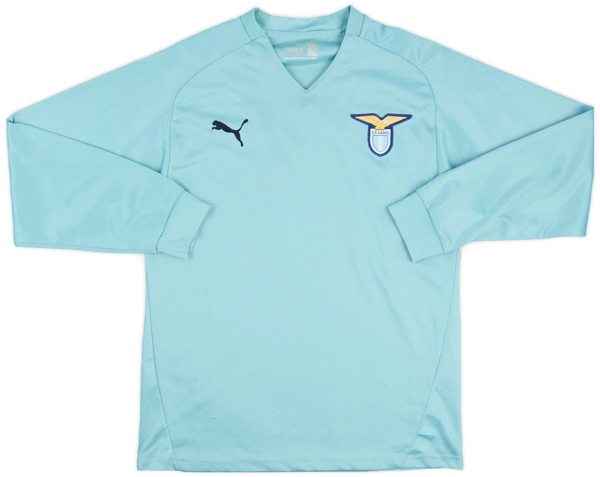 2002-03 Lazio Puma Training L/S Shirt - 8/10 - (L)
