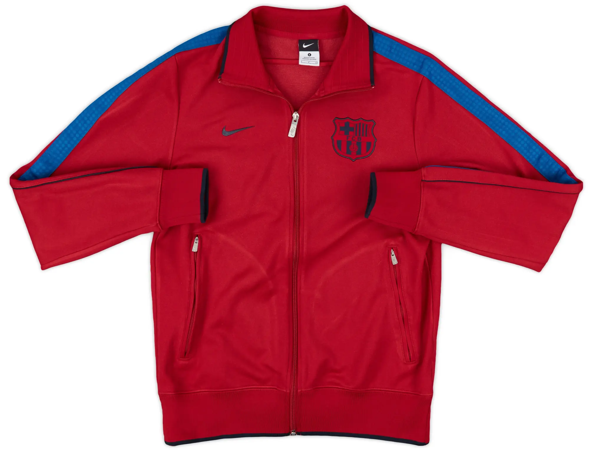 2017-18 Barcelona Nike Track Jacket - 8/10 - (S)