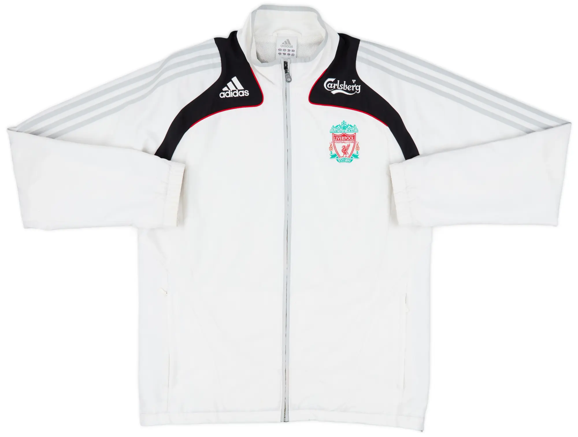2008-09 Liverpool adidas Track Jacket - 7/10 - (M/L)