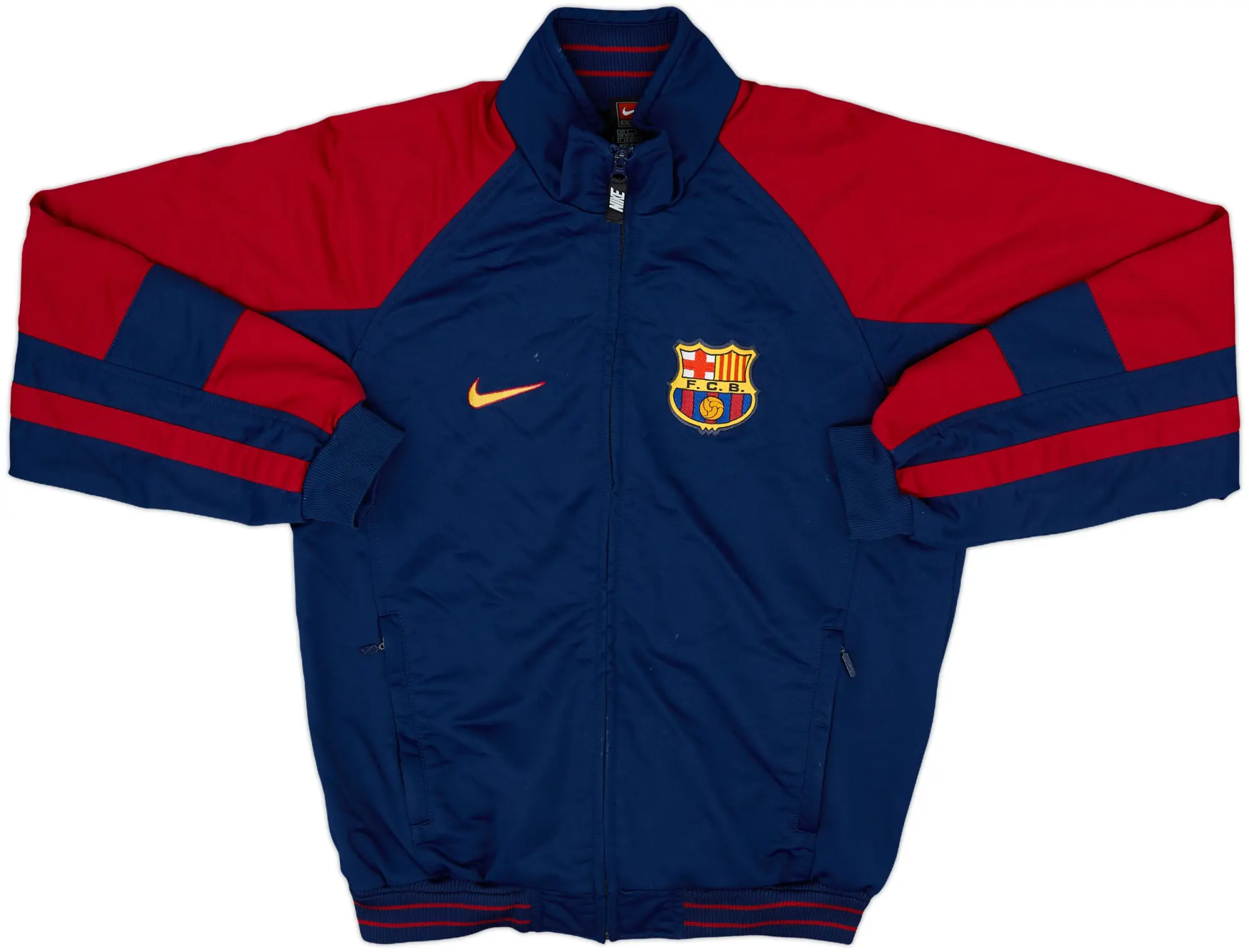 1998-99 Barcelona Nike Track Jacket - 6/10 - (M)