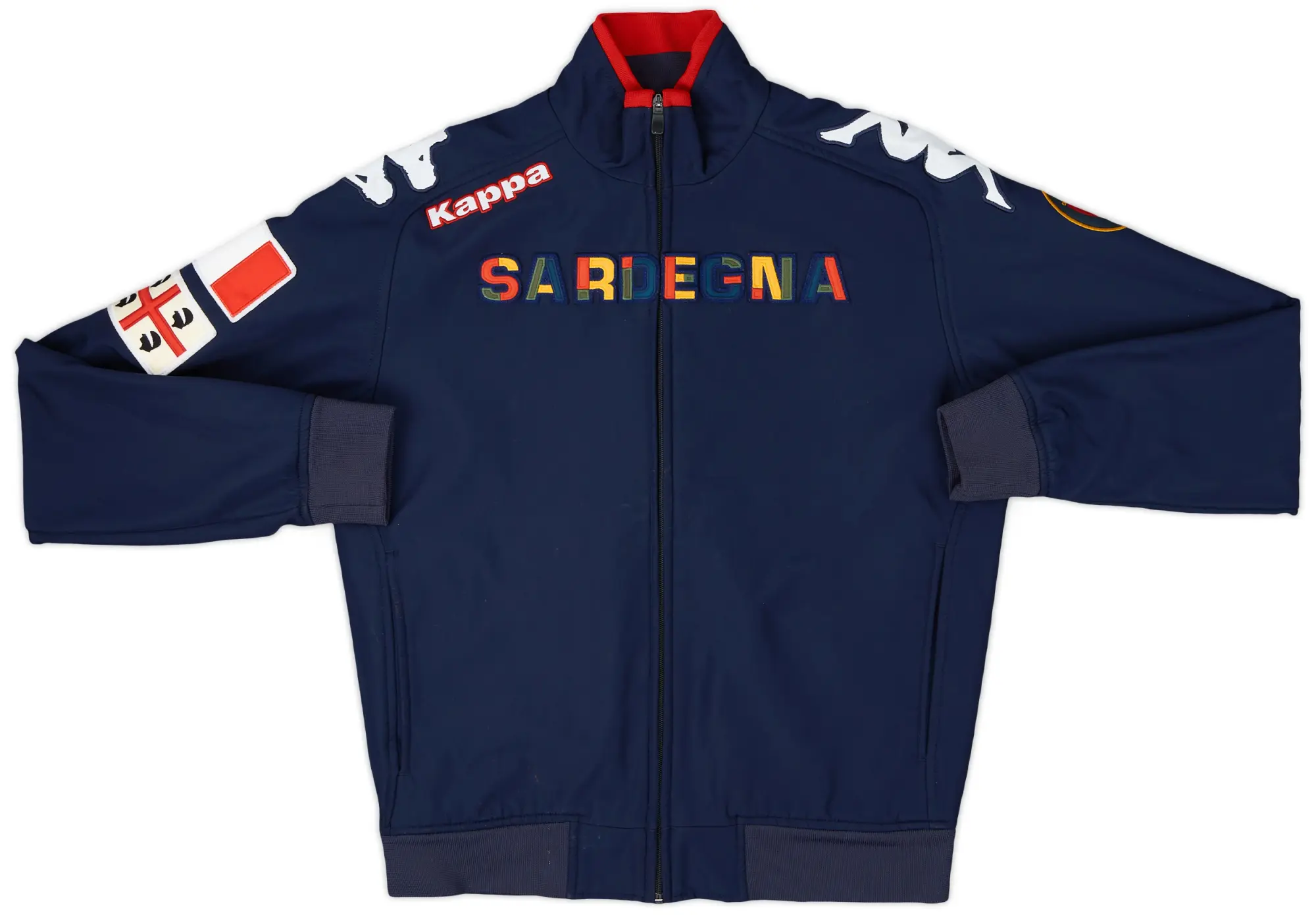 2011-12 Cagliari Kappa Track Jacket - 7/10 - (M)
