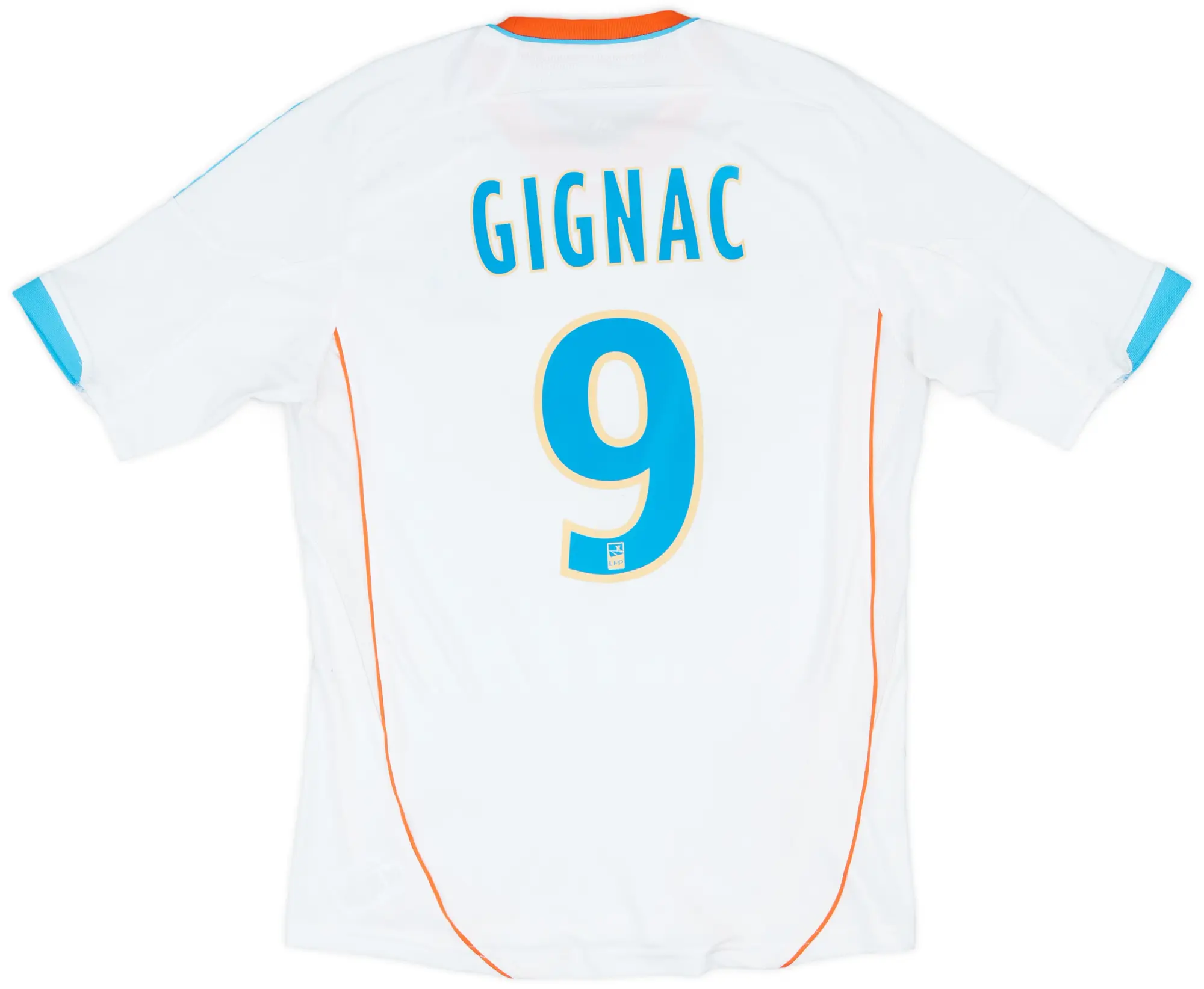 2012-13 Olympique Marseille Home Shirt Gignac #9 - 9/10 - (S)