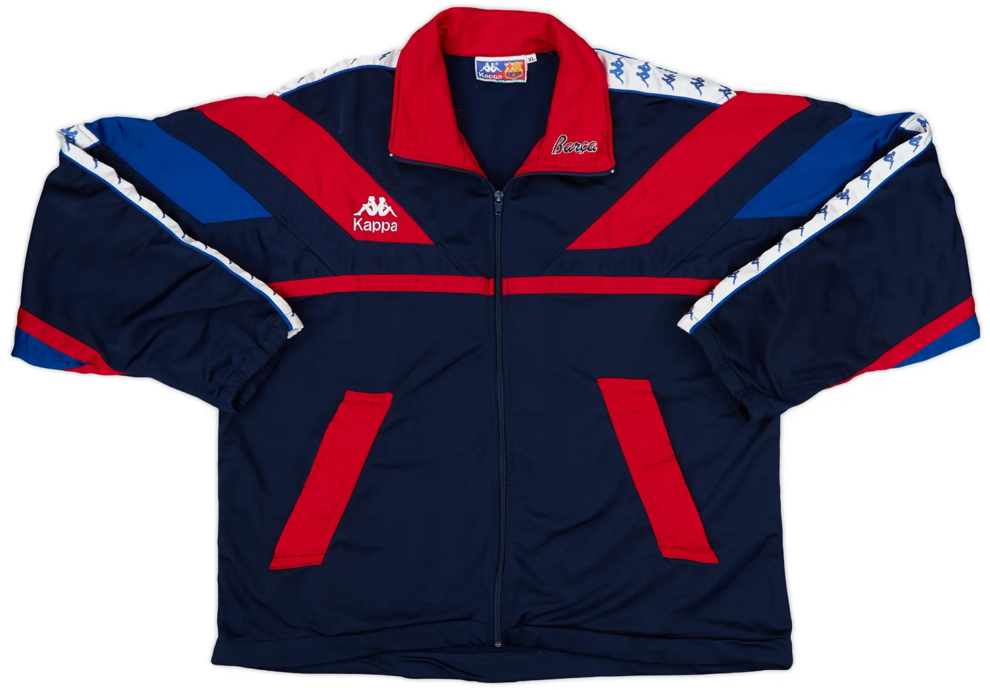1992-95 Barcelona Kappa Track Jacket - 9/10 - (XL)