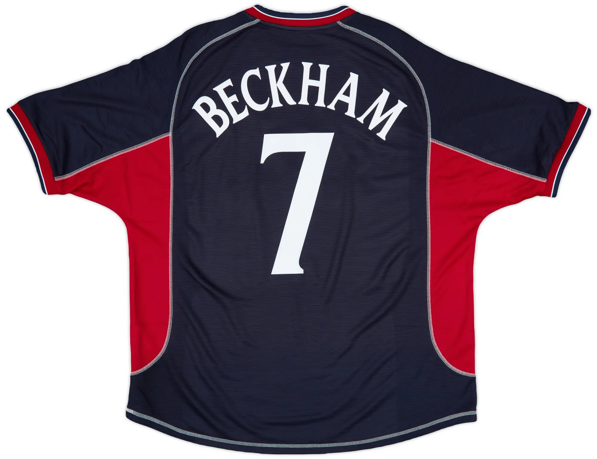 2000-01 Manchester United Third Shirt Beckham #7 - 9/10 - (XXL)