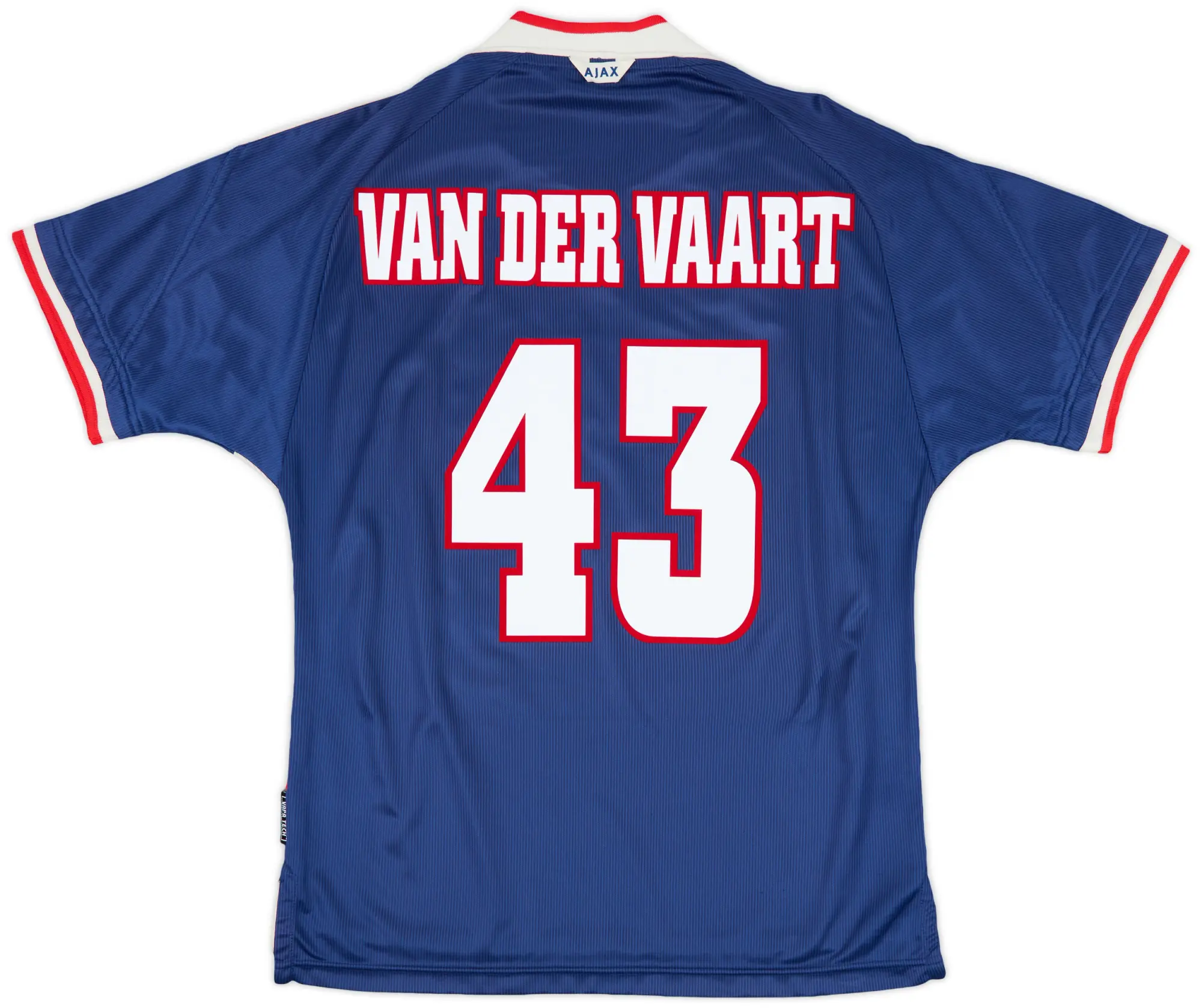 1999-00 Ajax Away Shirt Van Der Vaart #43 - 8/10 - (M)