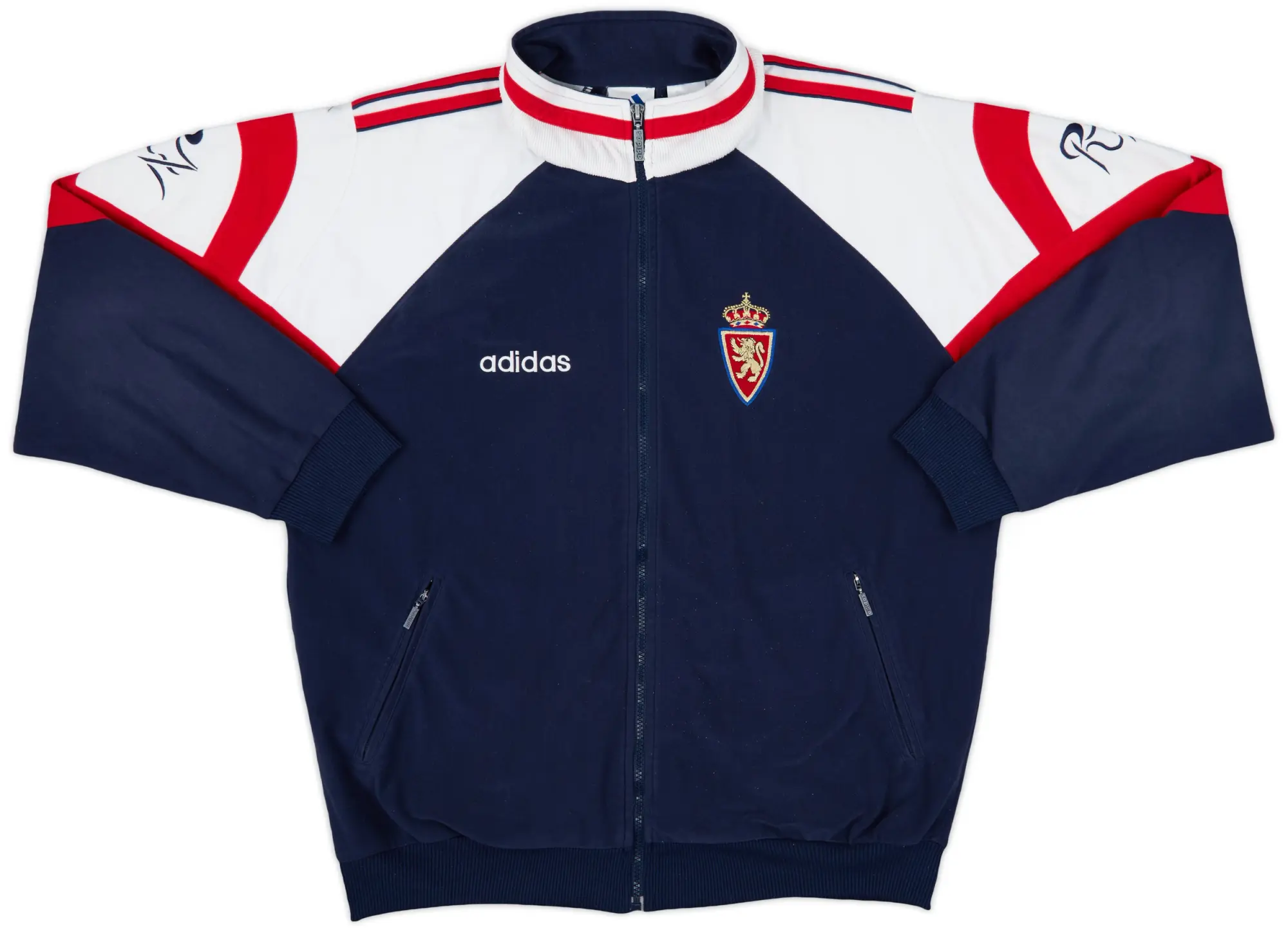 1997-98 Real Zaragoza adidas Track Jacket - 8/10 - (M/L)