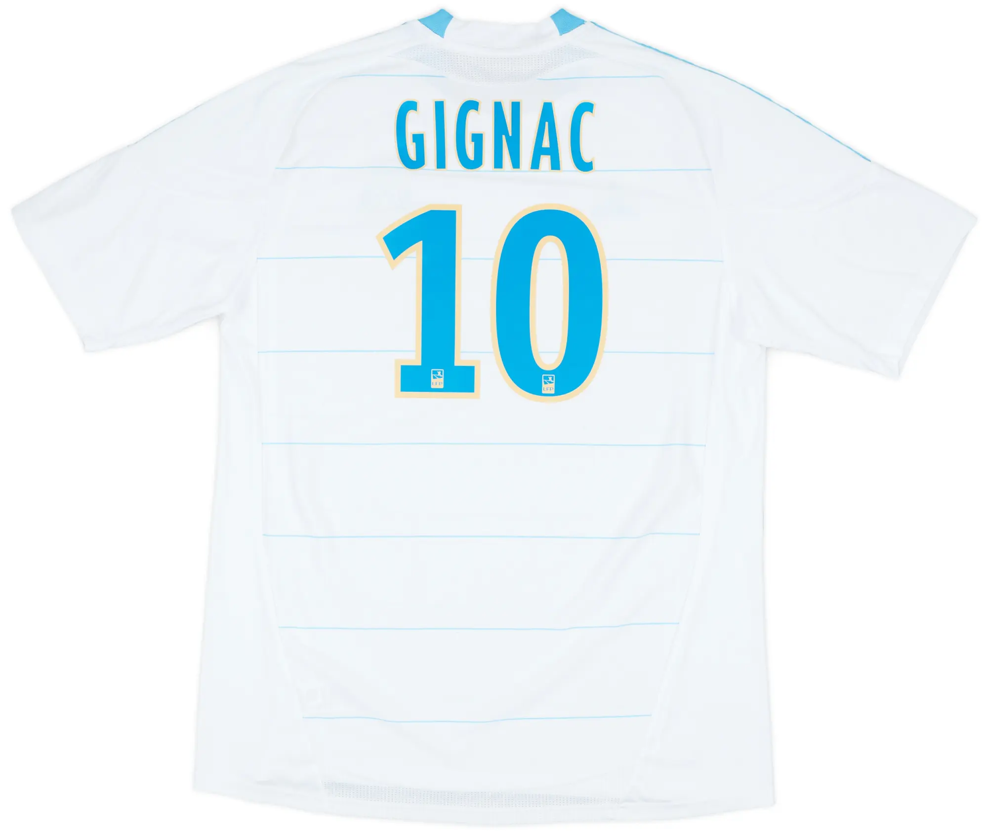 2010-11 Olympique Marseille Home Shirt Gignac #10 - 10/10 - (XL)