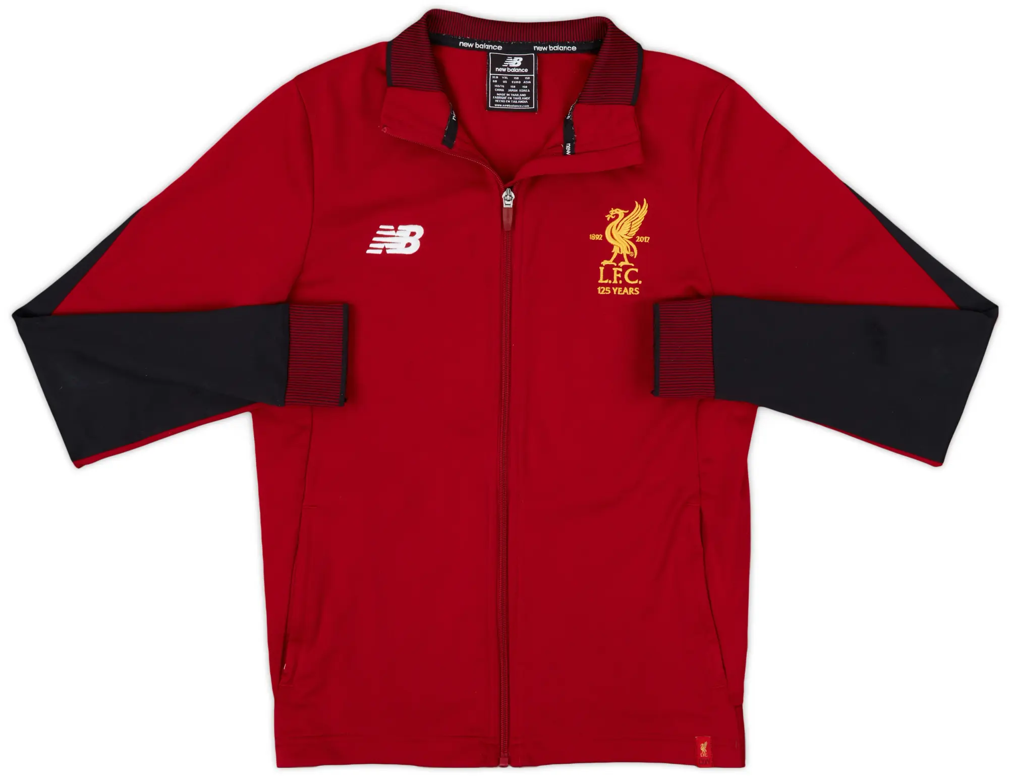 2017-18 Liverpool New Balance Track Jacket - 7/10 - (XL.Boys)