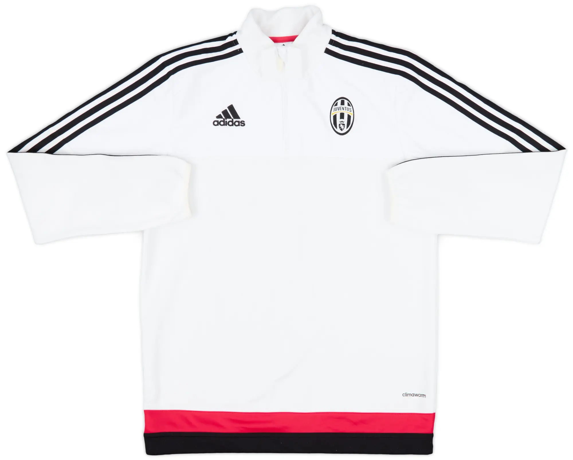2015-16 Juventus adidas 1/4 Zip Training Top - 7/10 - (M)