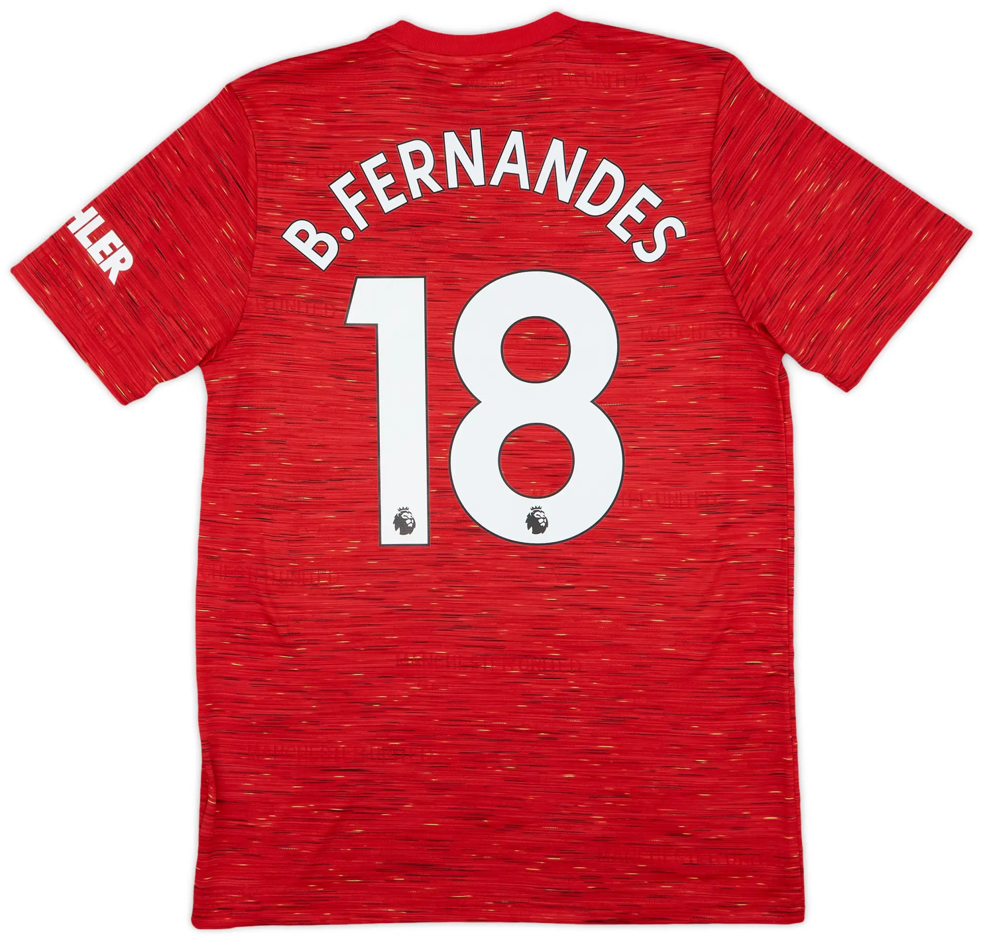 2020-21 Manchester United Home Shirt B.Fernandes #18 (M)