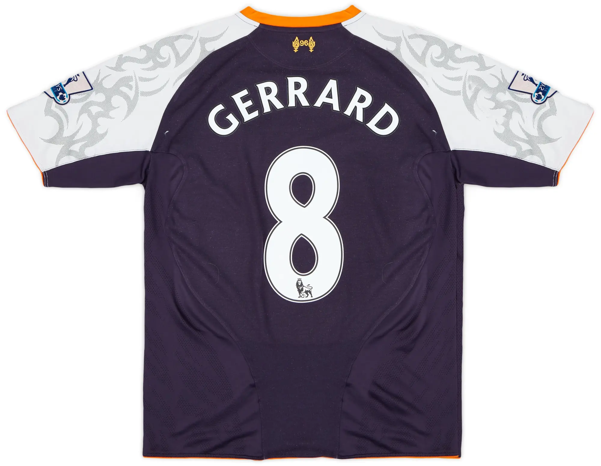 2012-13 Liverpool Third Shirt Gerrard #8 - 6/10 - (S)