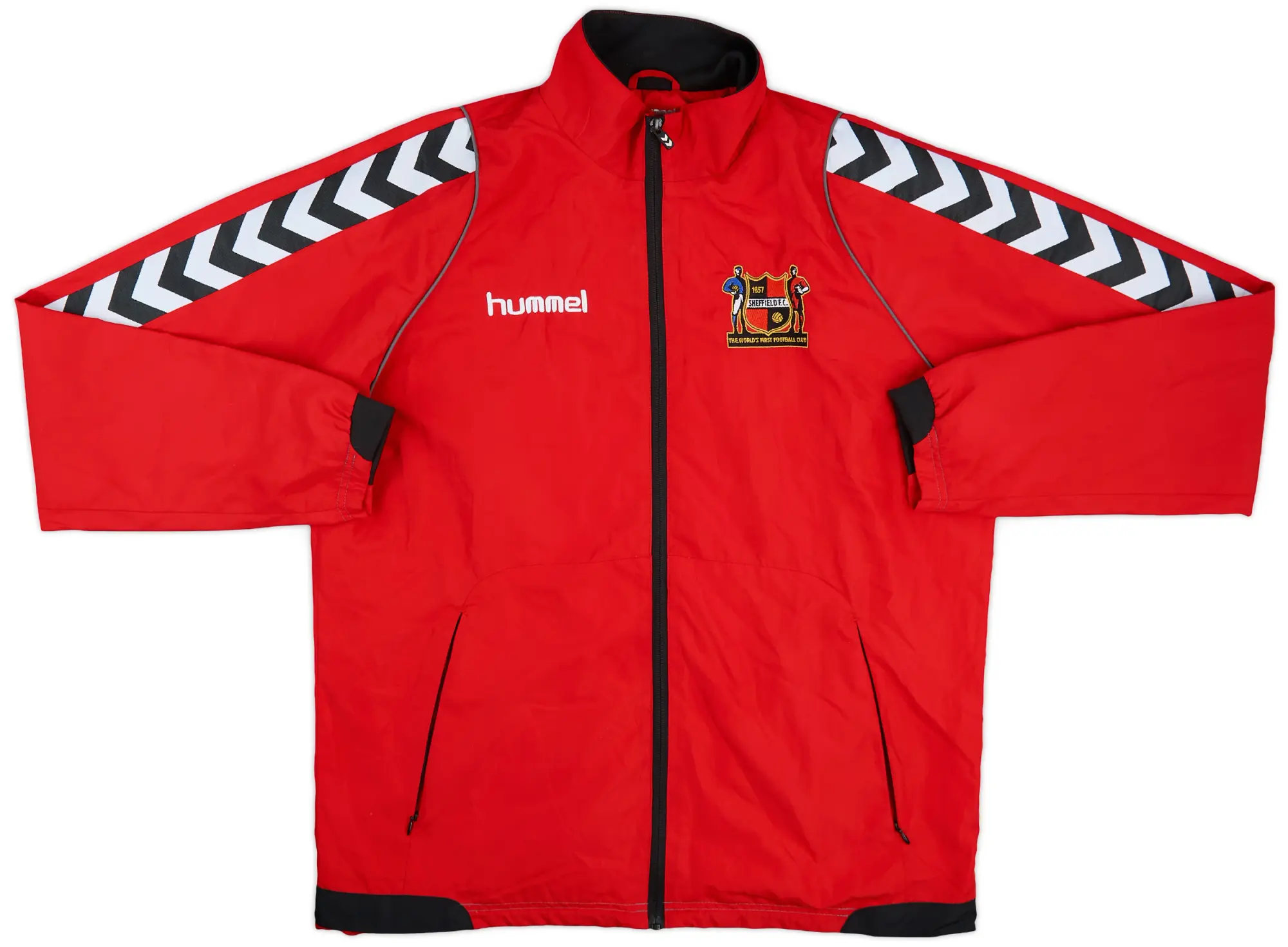 2013-14 Sheffield FC Hummel Track Jacket - 8/10 - (M)