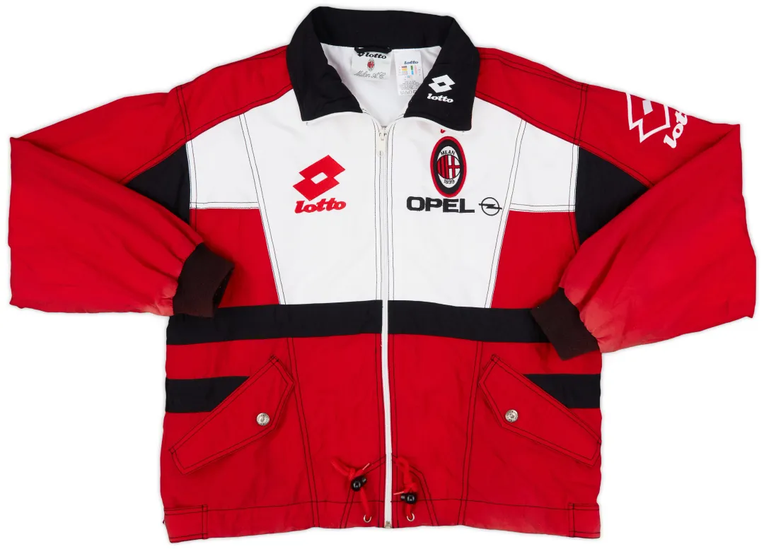 1994-95 AC Milan Lotto Track Jacket - 8/10 - (M) | ACMJ9493795used