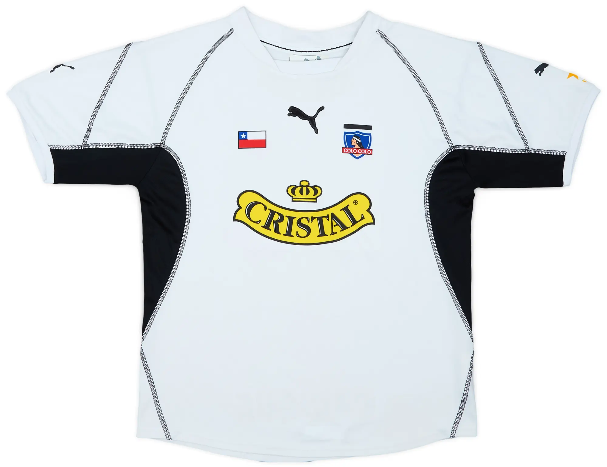 2003 Colo Colo Home Shirt - 7/10 - (XL.Boys)