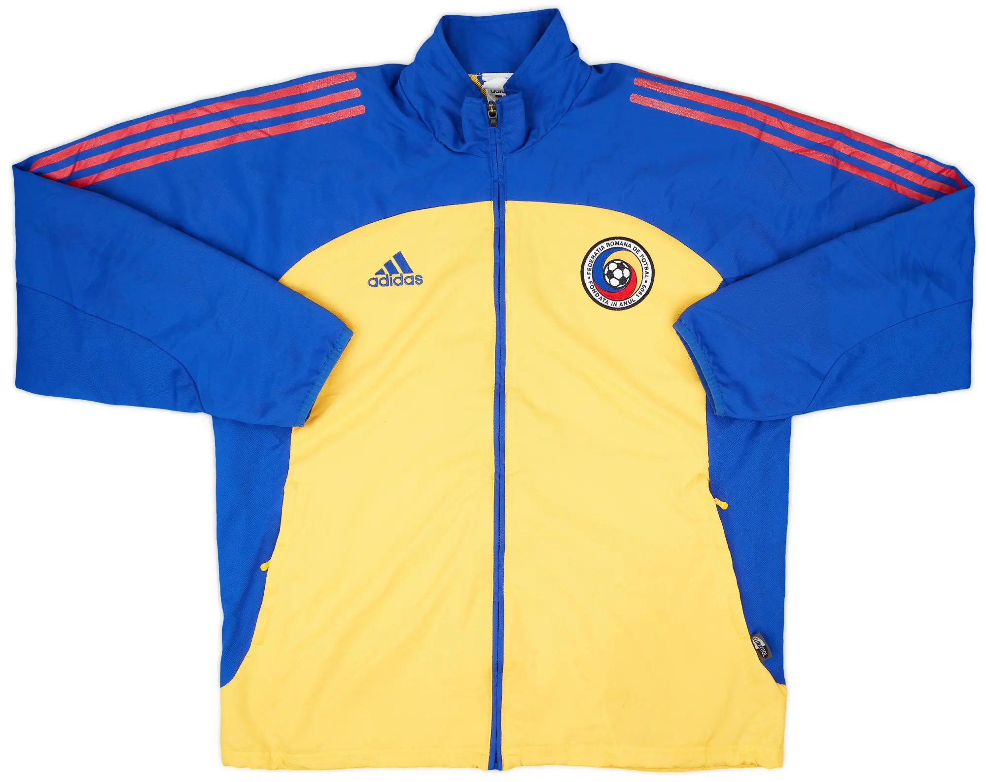 2001-02 Romania adidas Track Jacket - 5/10 - (L)