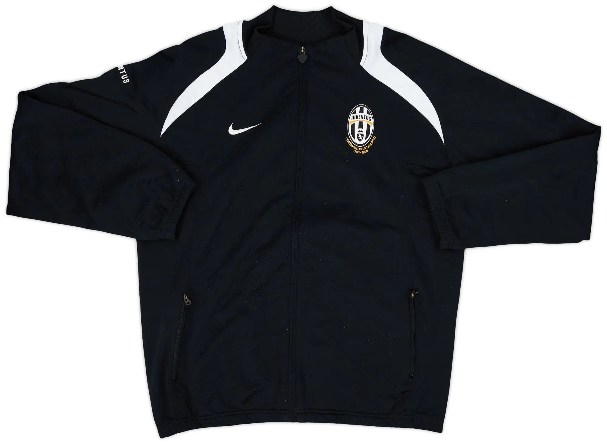 2005-06 Juventus Nike Centenary Track Jacket - 7/10 - (L)