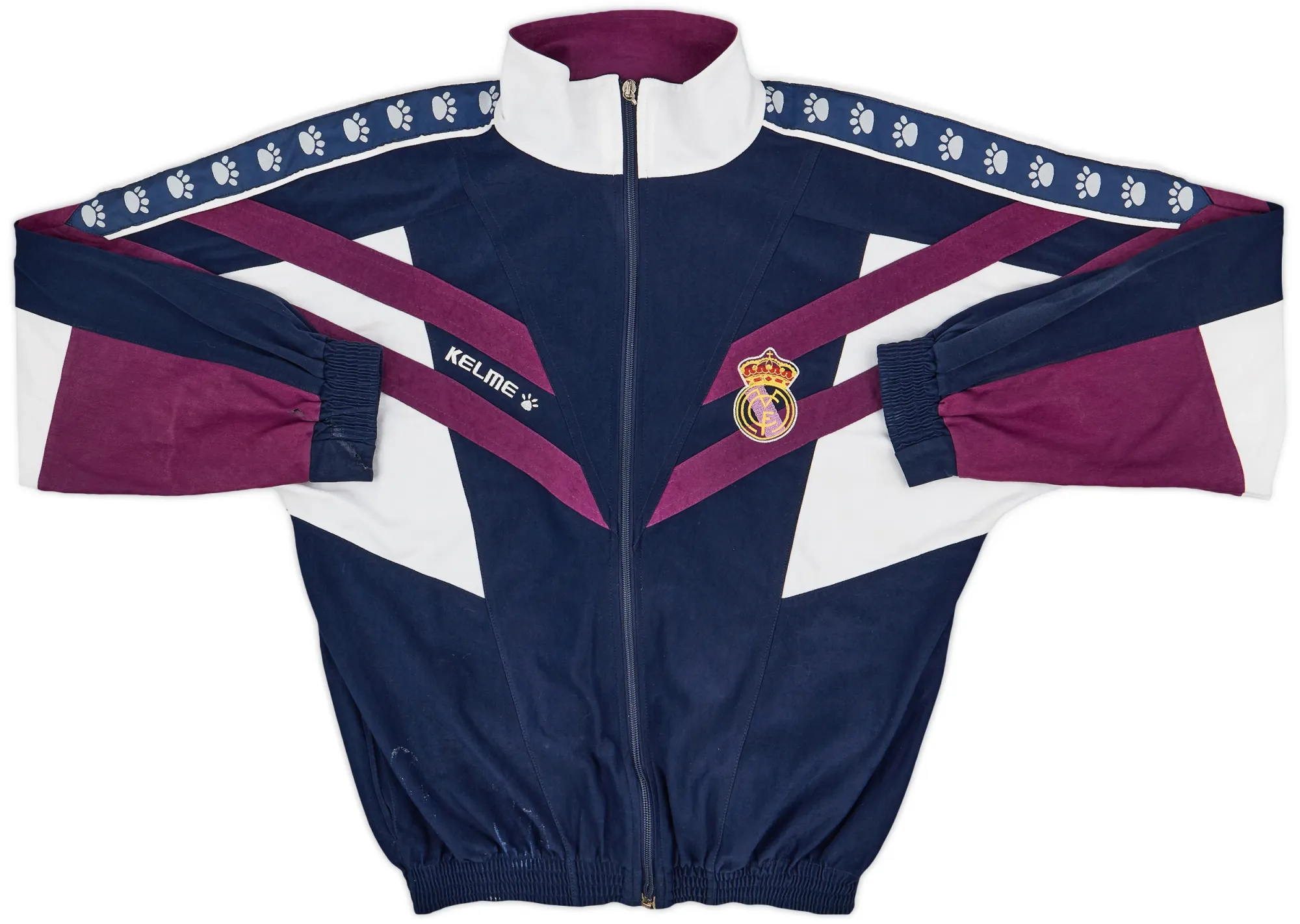1997-98 Real Madrid Kelme Track Jacket - 5/10 - (M