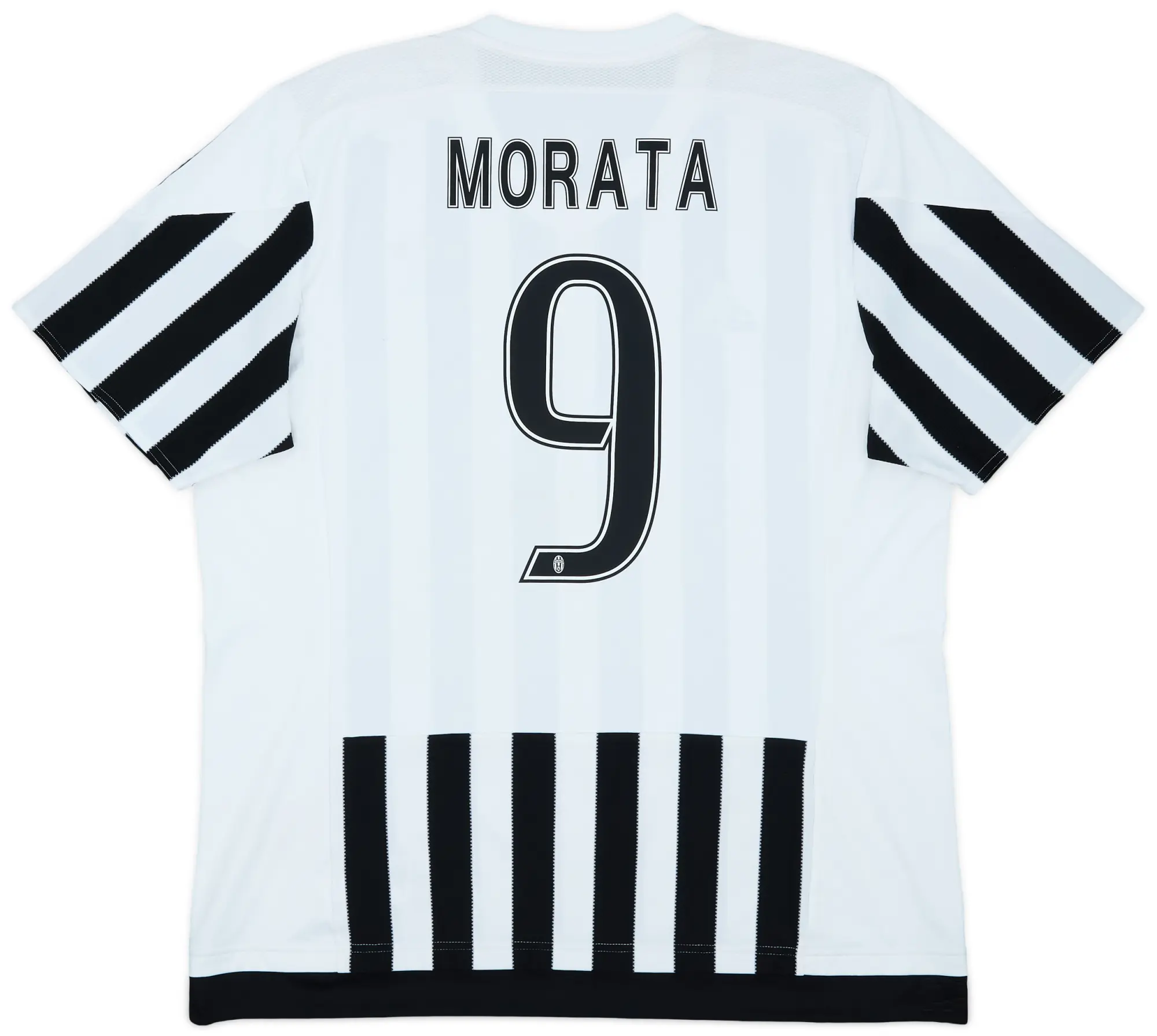 2015-16 Juventus Home Shirt Morata #9 - 9/10 - (XL)