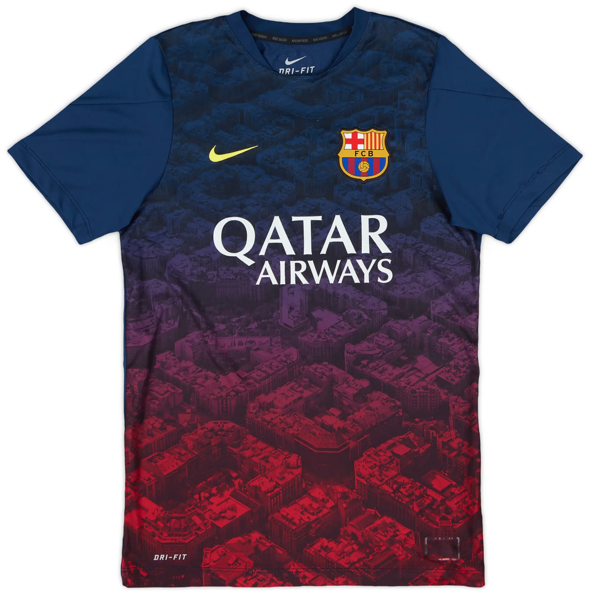 2013-14 Barcelona Nike Training Shirt - 7/10 - (S)