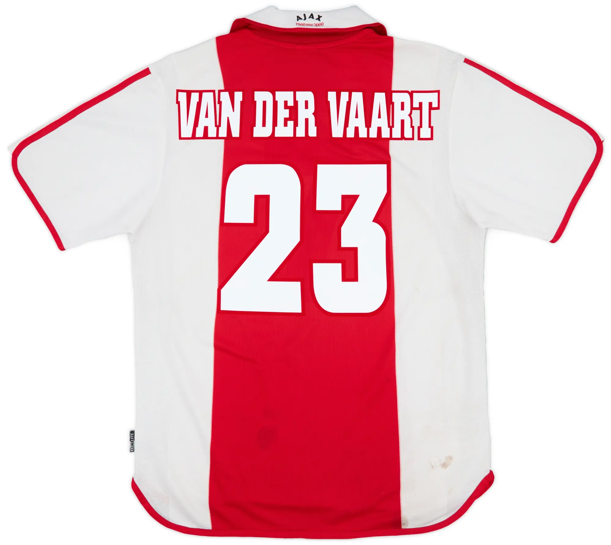 2000-01 Ajax Centenary Home Shirt Van Der Vaart #23 - 5/10 - (M)