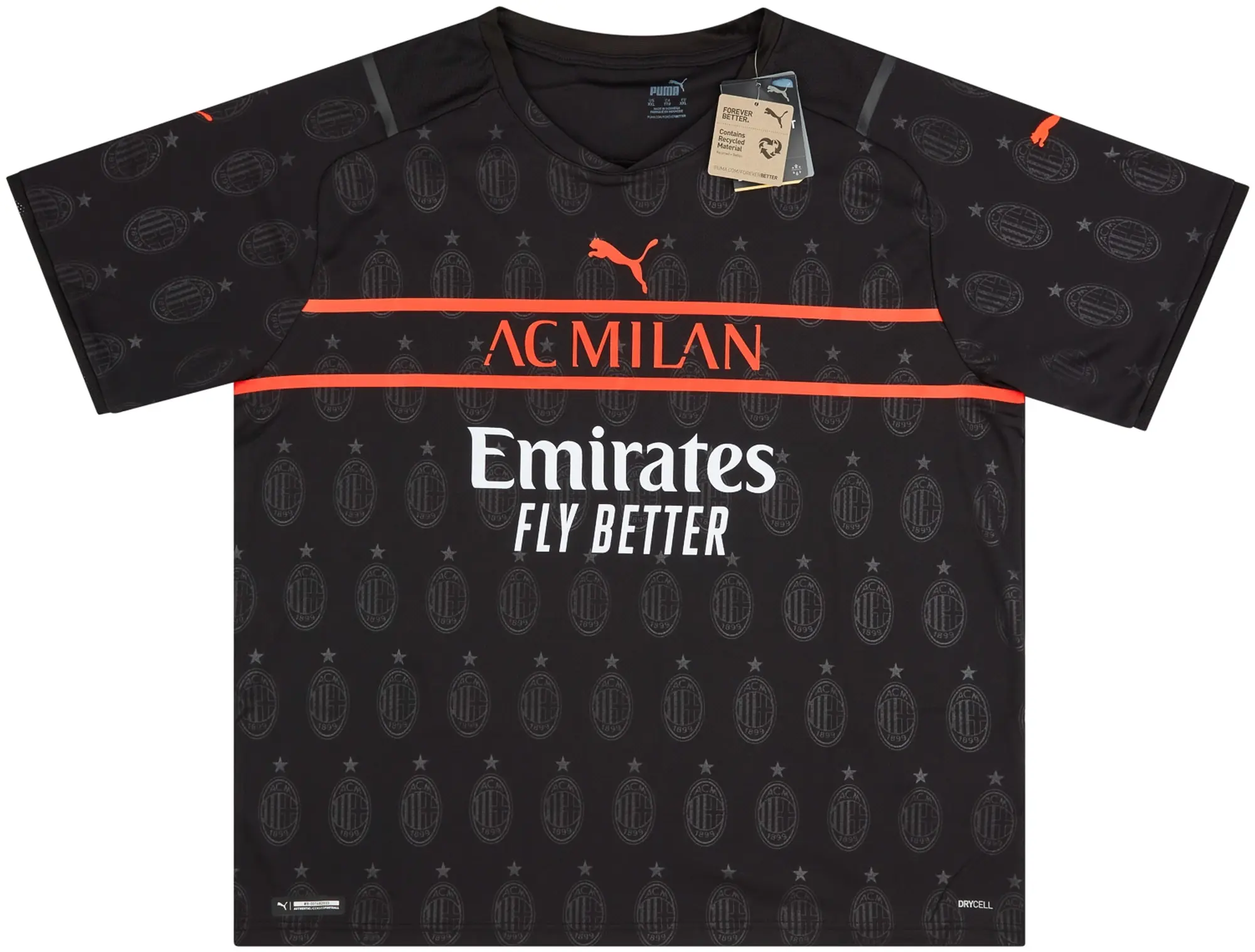 2021-22 AC Milan Third Shirt (XXL)