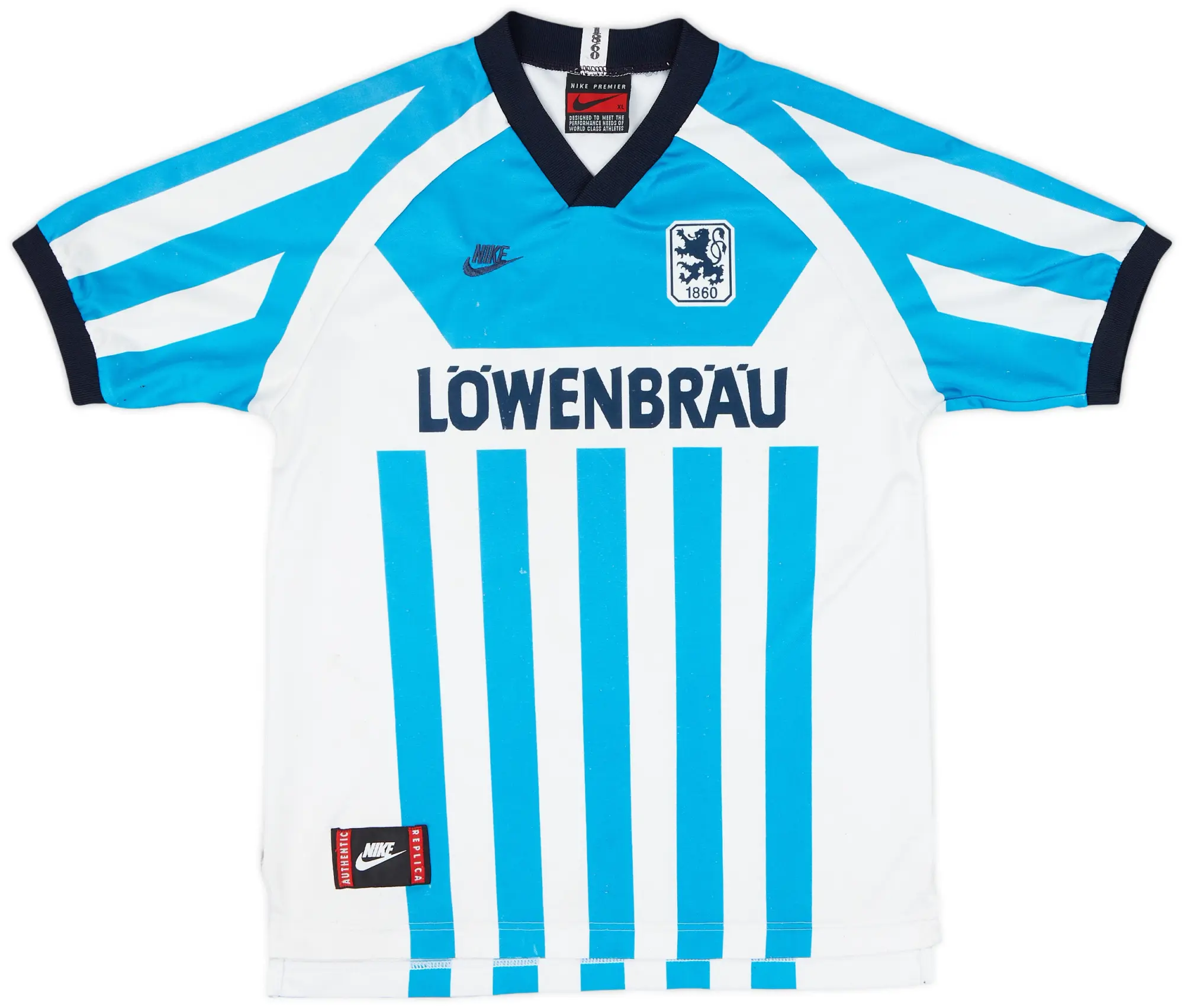 1995-96 1860 Munich Home Shirt - 5/10 - (XL.Boys)
