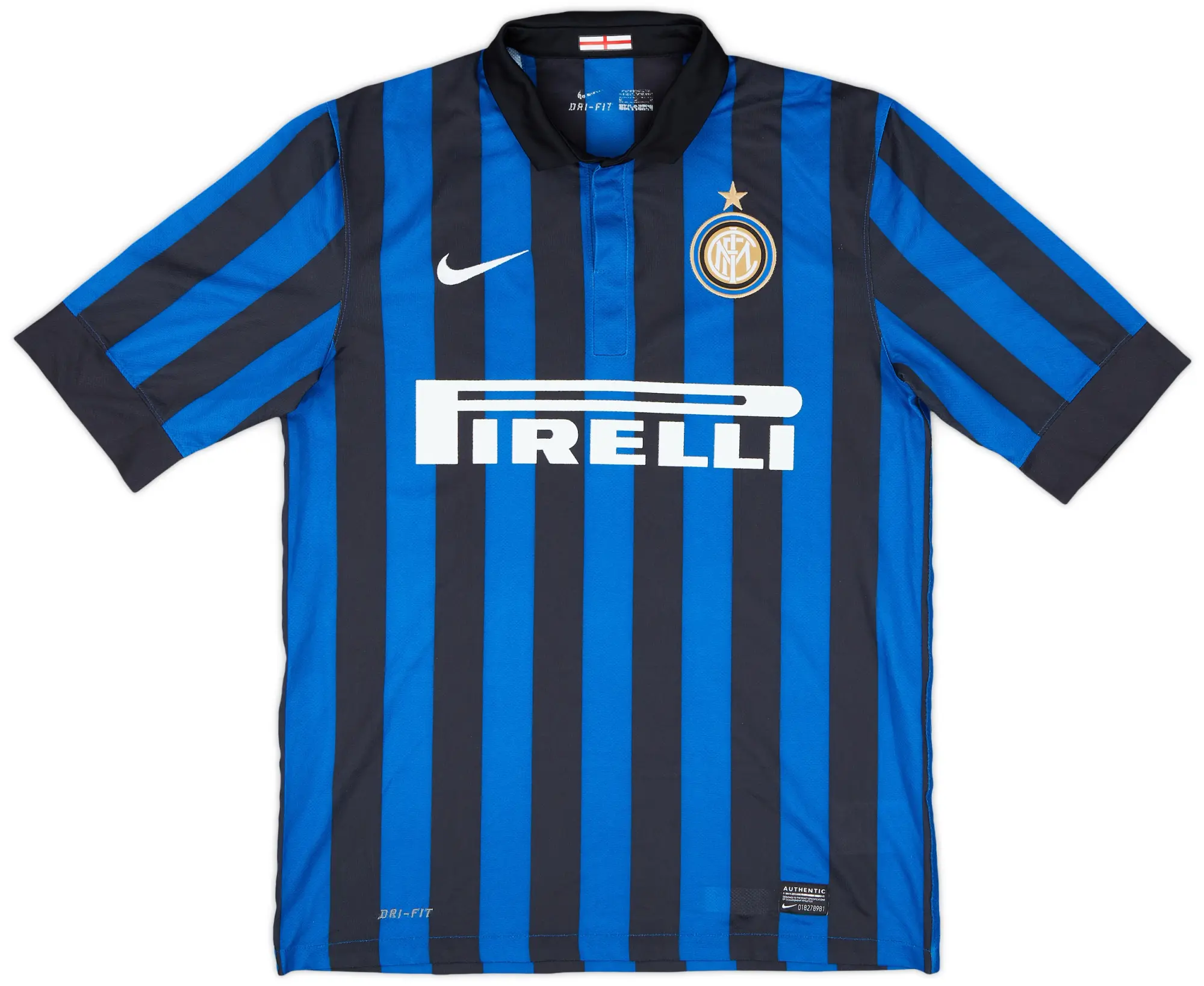 2011-12 Inter Milan Home Shirt - 9/10 - (M)