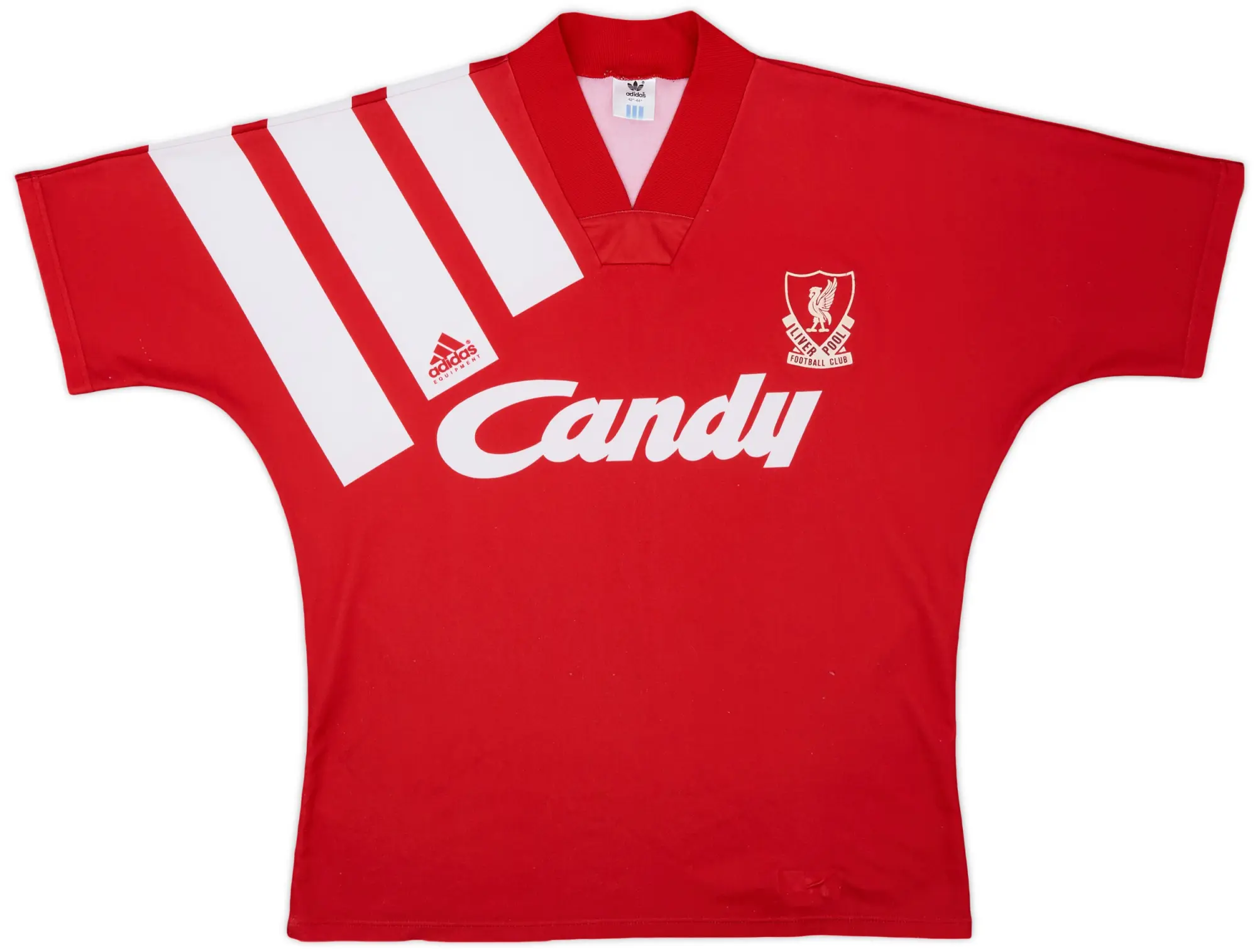 1992-93 Liverpool Centenary Home Shirt - 8/10 - (L)