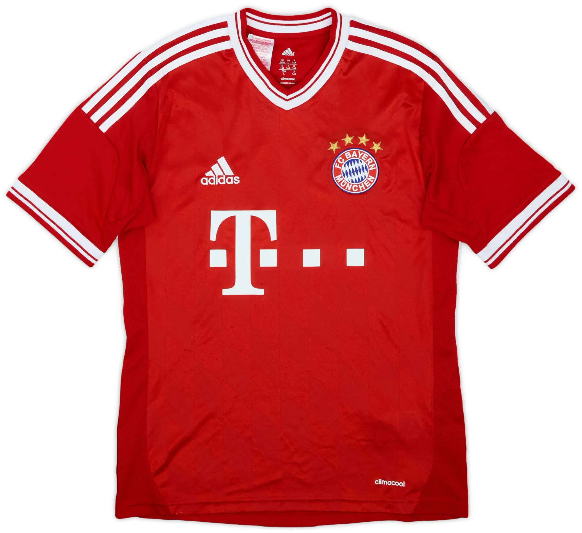 2013-14 Bayern Munich Home Shirt - 8/10 - (L.Boys)