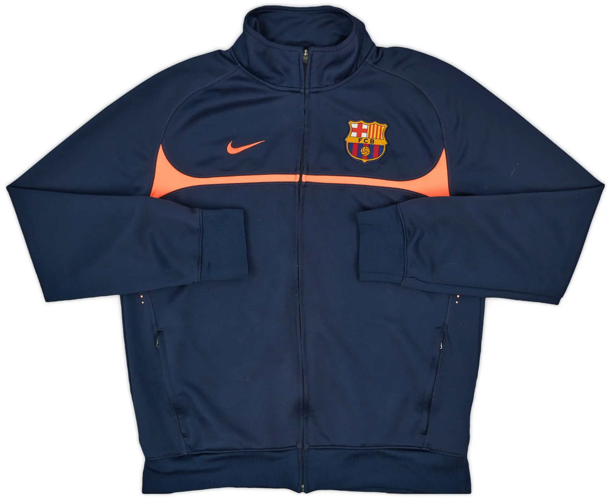2010-11 Barcelona Nike Track Jacket - 7/10 - (XL)