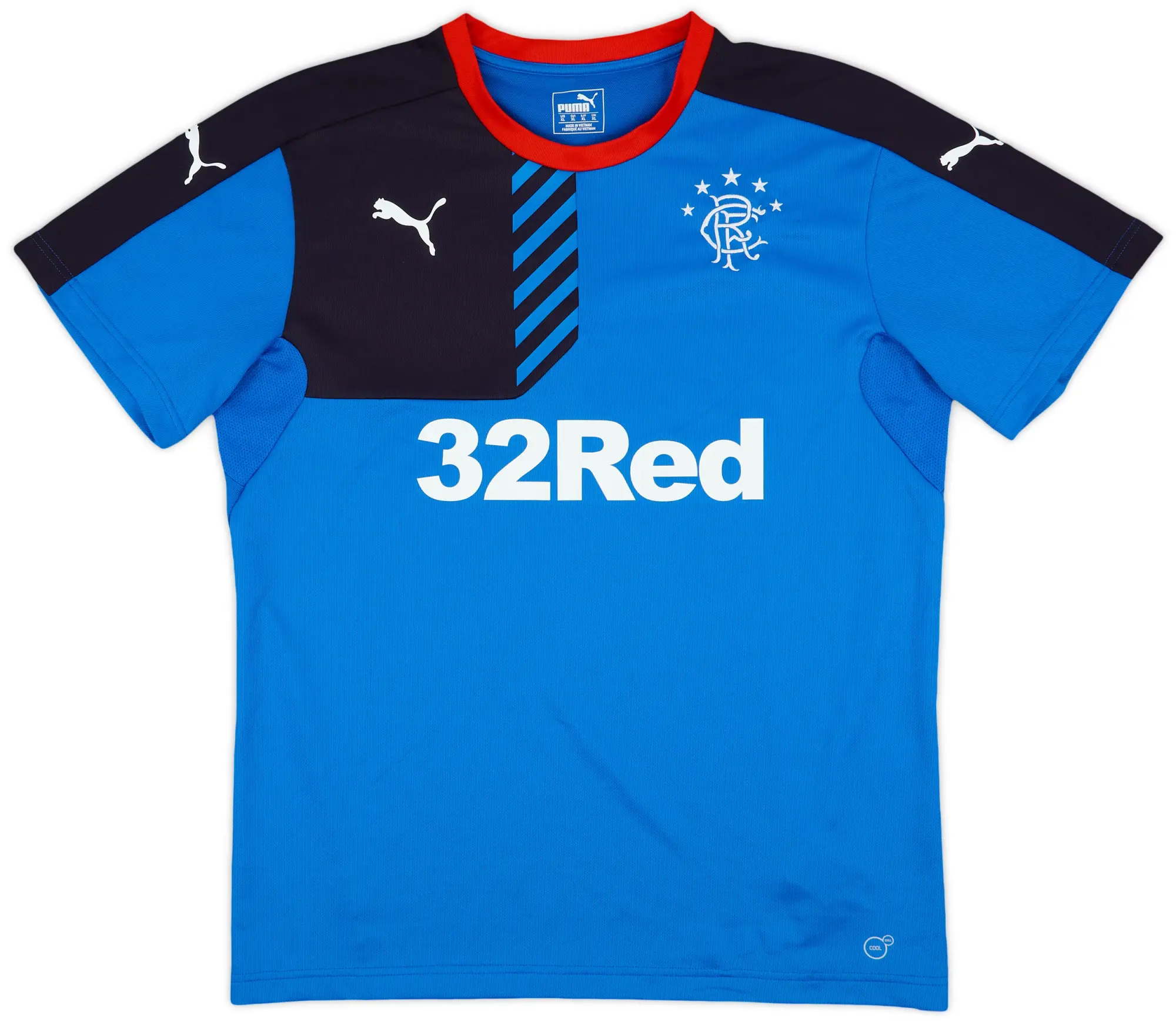 2015-16 Rangers Puma Training Shirt - 9/10 - (XL)