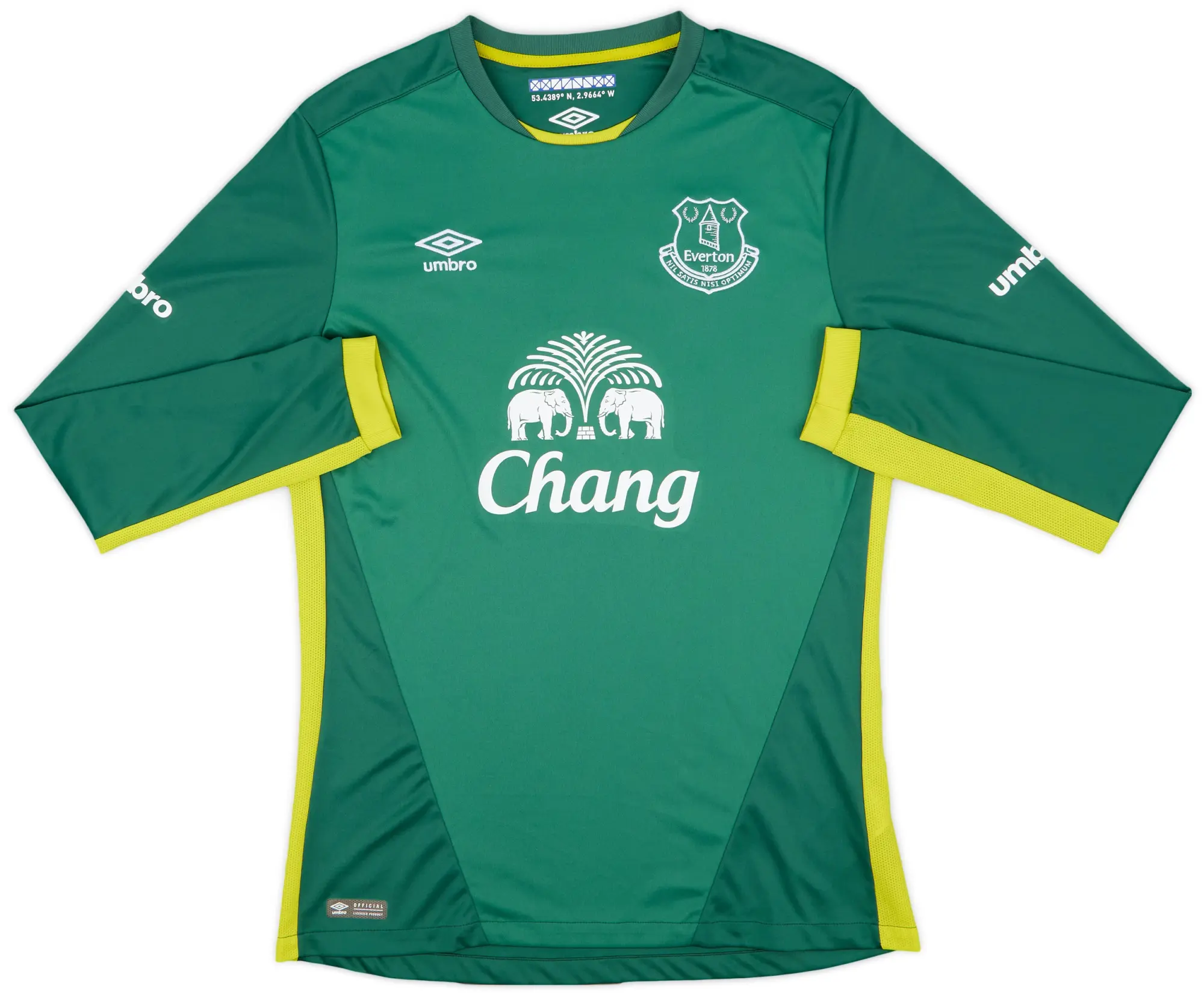 2016-17 Everton GK Shirt - 9/10 - (L)