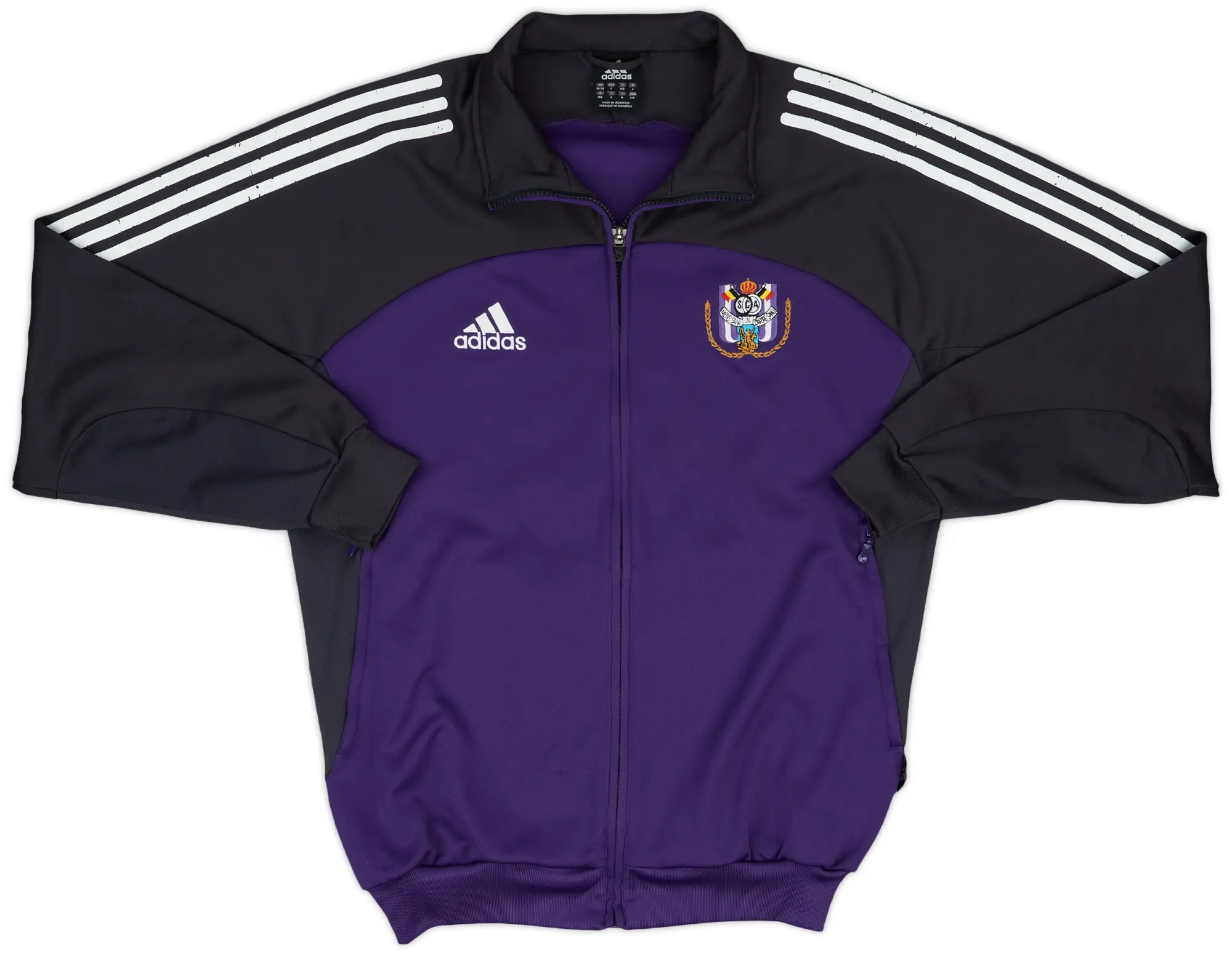 2002-03 Anderlecht adidas Track Jacket - 5/10 - (S)