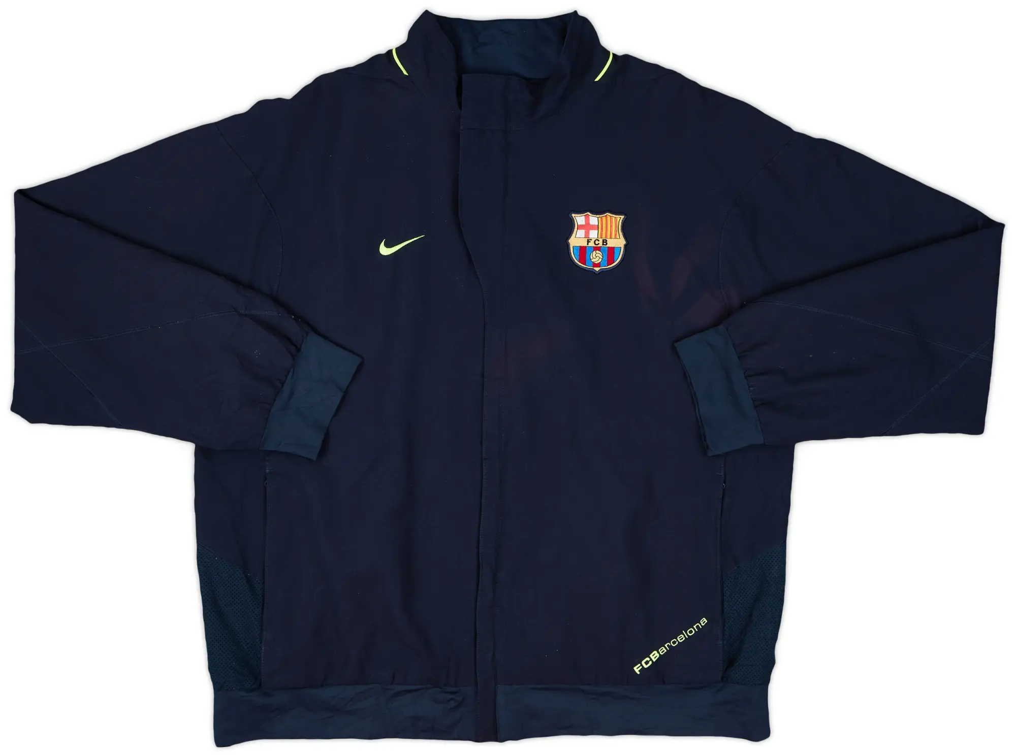 2007-08 Barcelona Nike Track Jacket - 8/10 - (XL)