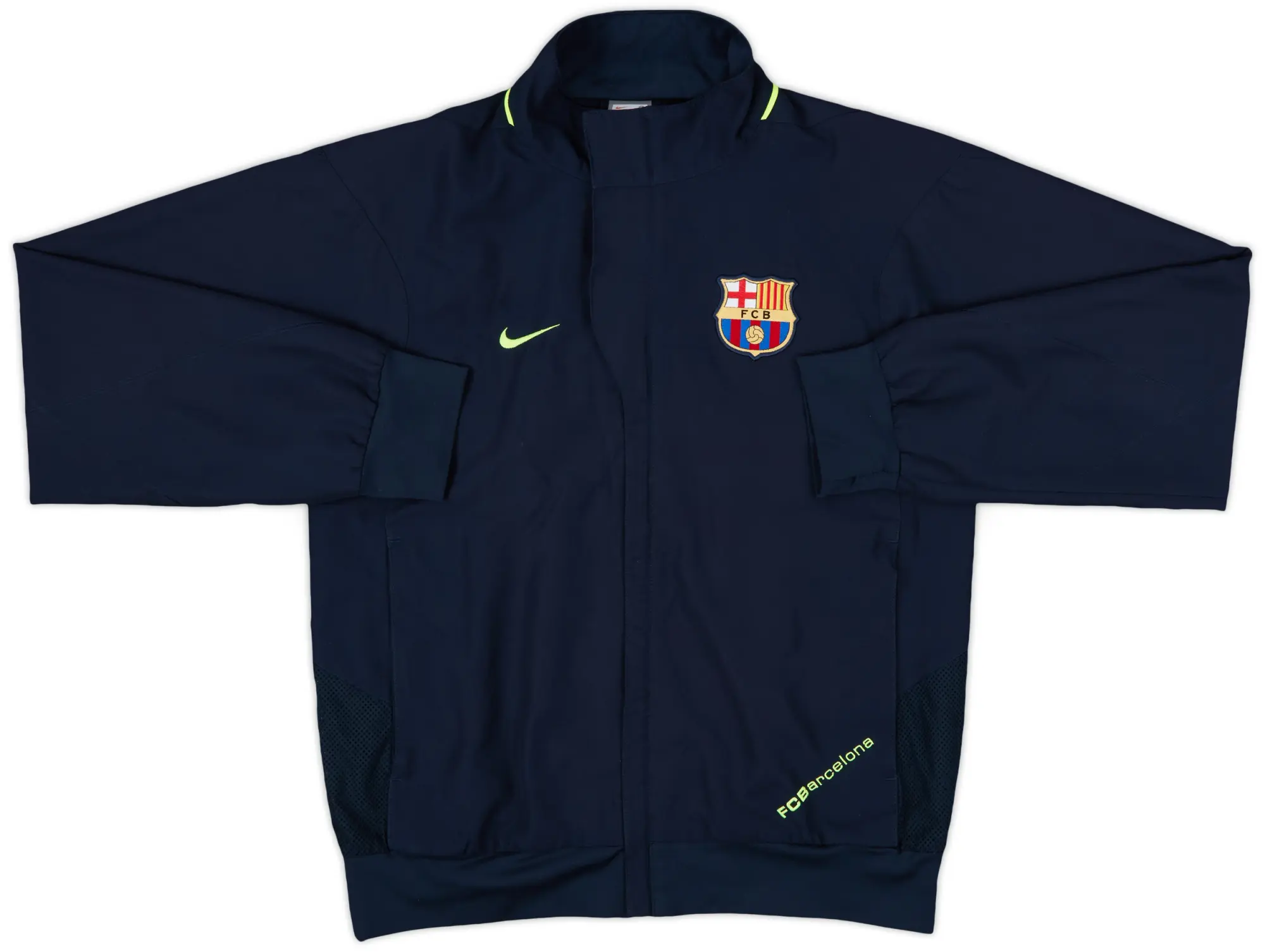 2007-08 Barcelona Nike Track Jacket - 8/10 - (S)