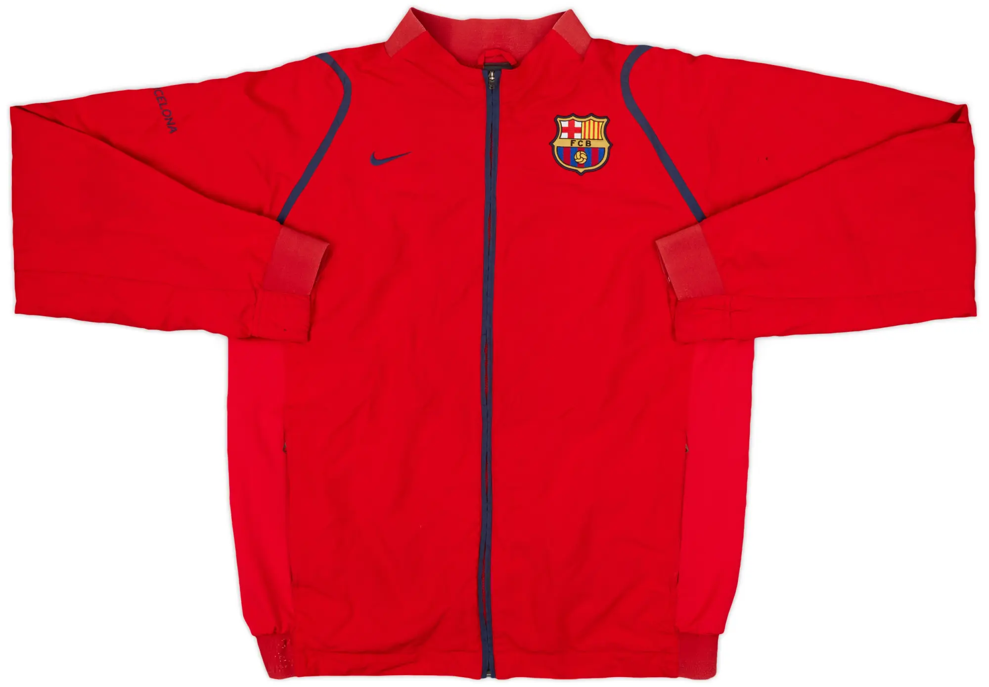 2006-07 Barcelona Nike Track Jacket - 6/10 - (XXL)