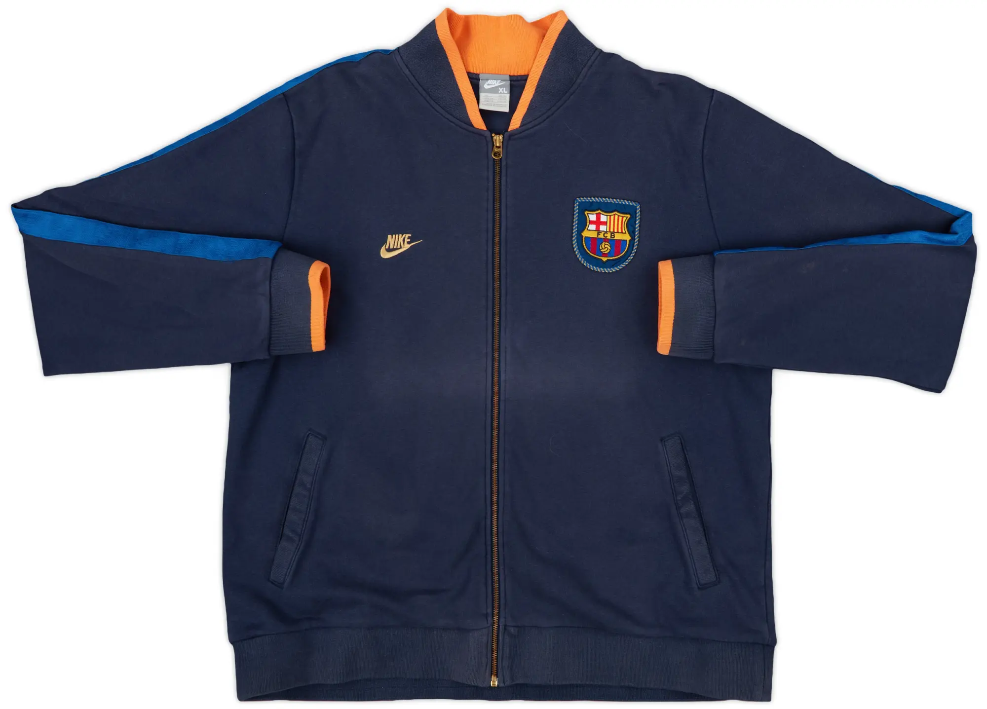 2007-08 Barcelona Nike Track Jacket - 6/10 - (XL)