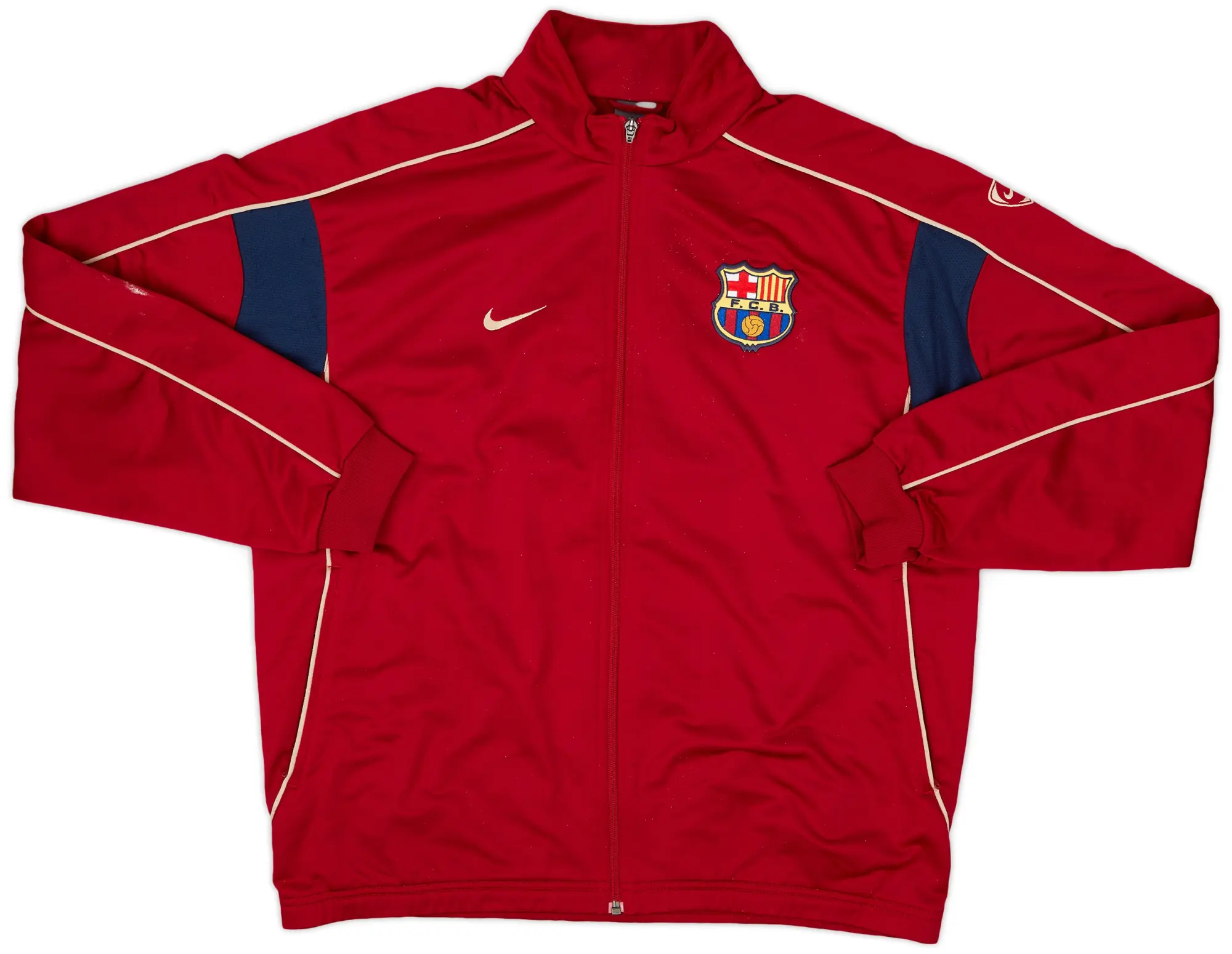 2002-03 Barcelona Nike Track Jacket - 7/10 - (L)