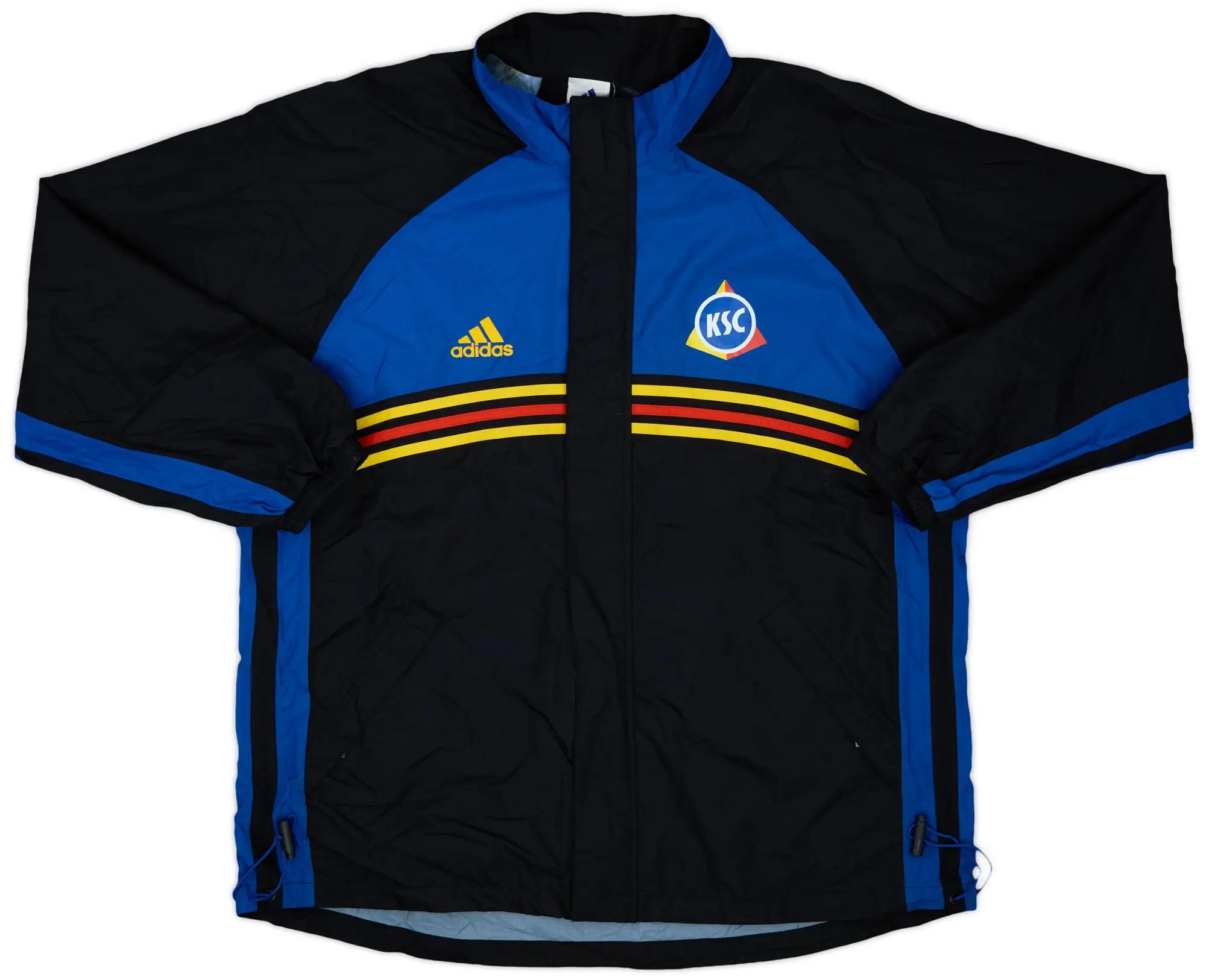 1998-99 Karlsruher adidas Rain Jacket - 6/10 - (XXL)
