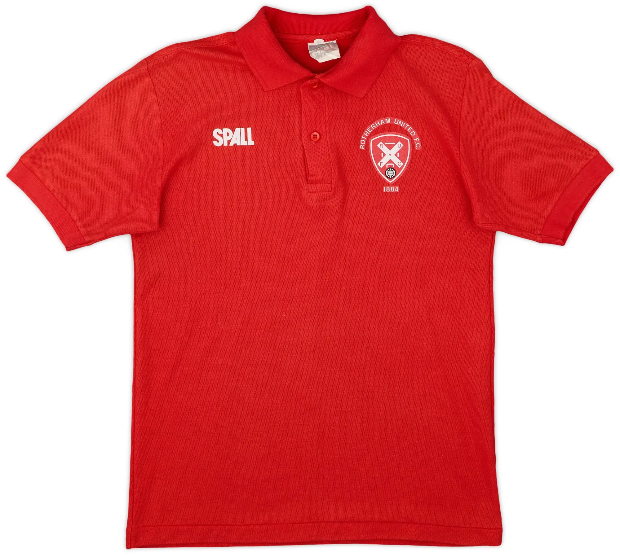 1986-88 Rotherham Spall Polo Shirt - 8/10 - (M)