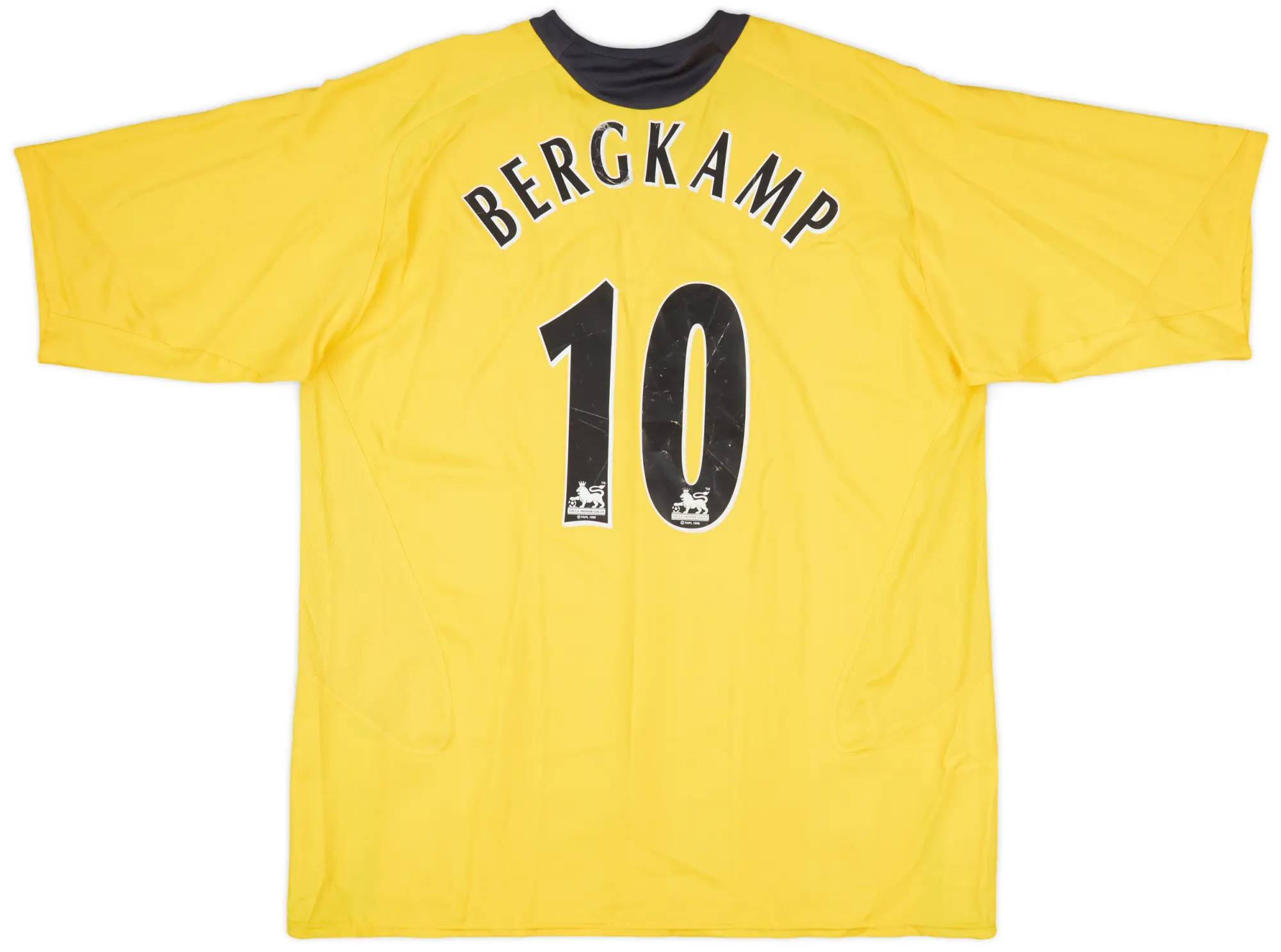 2005-06 Arsenal Away Shirt Bergkamp #10 - 7/10 - (XXL)
