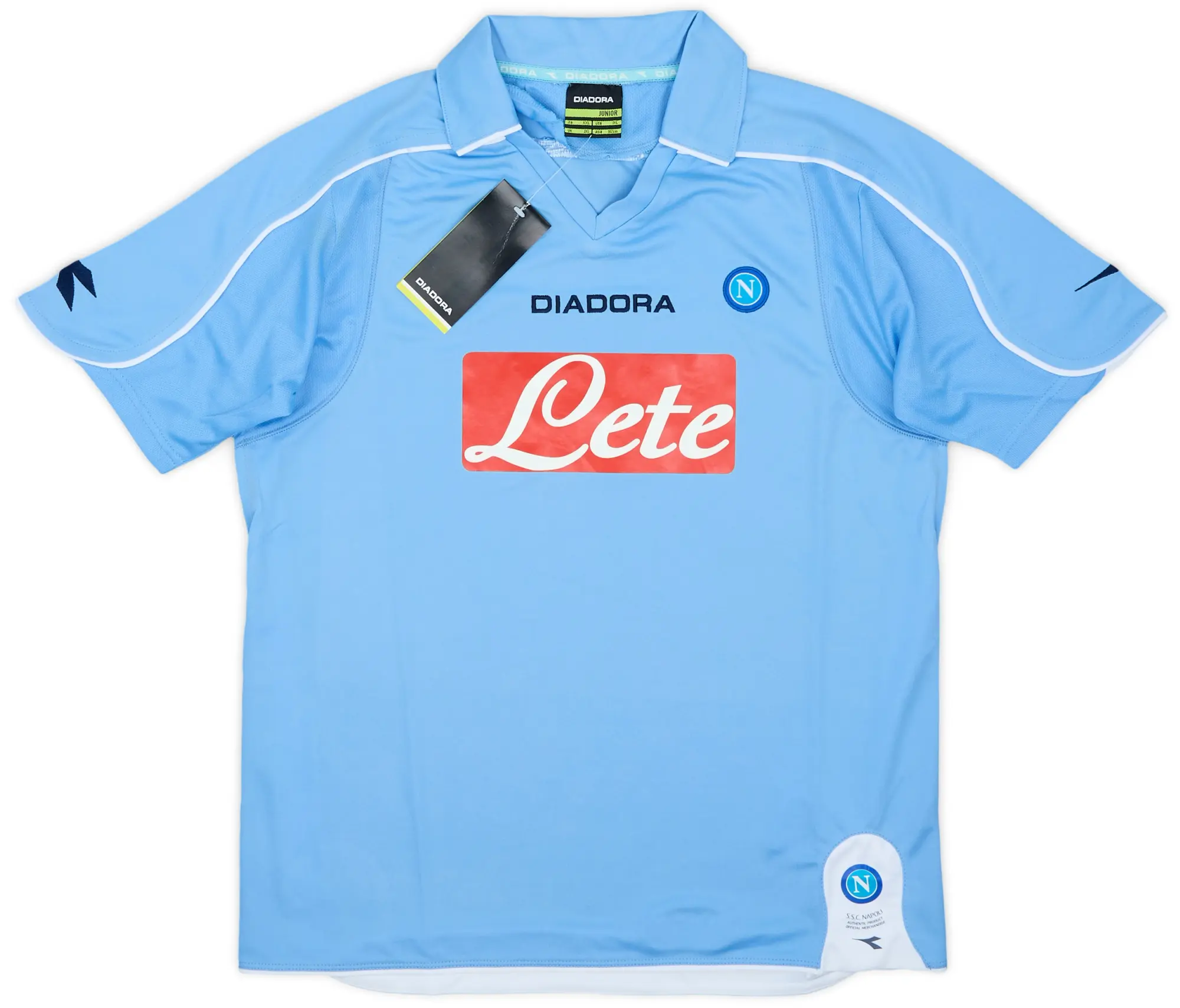 2008-09 Napoli Home Shirt (XL.Boys)
