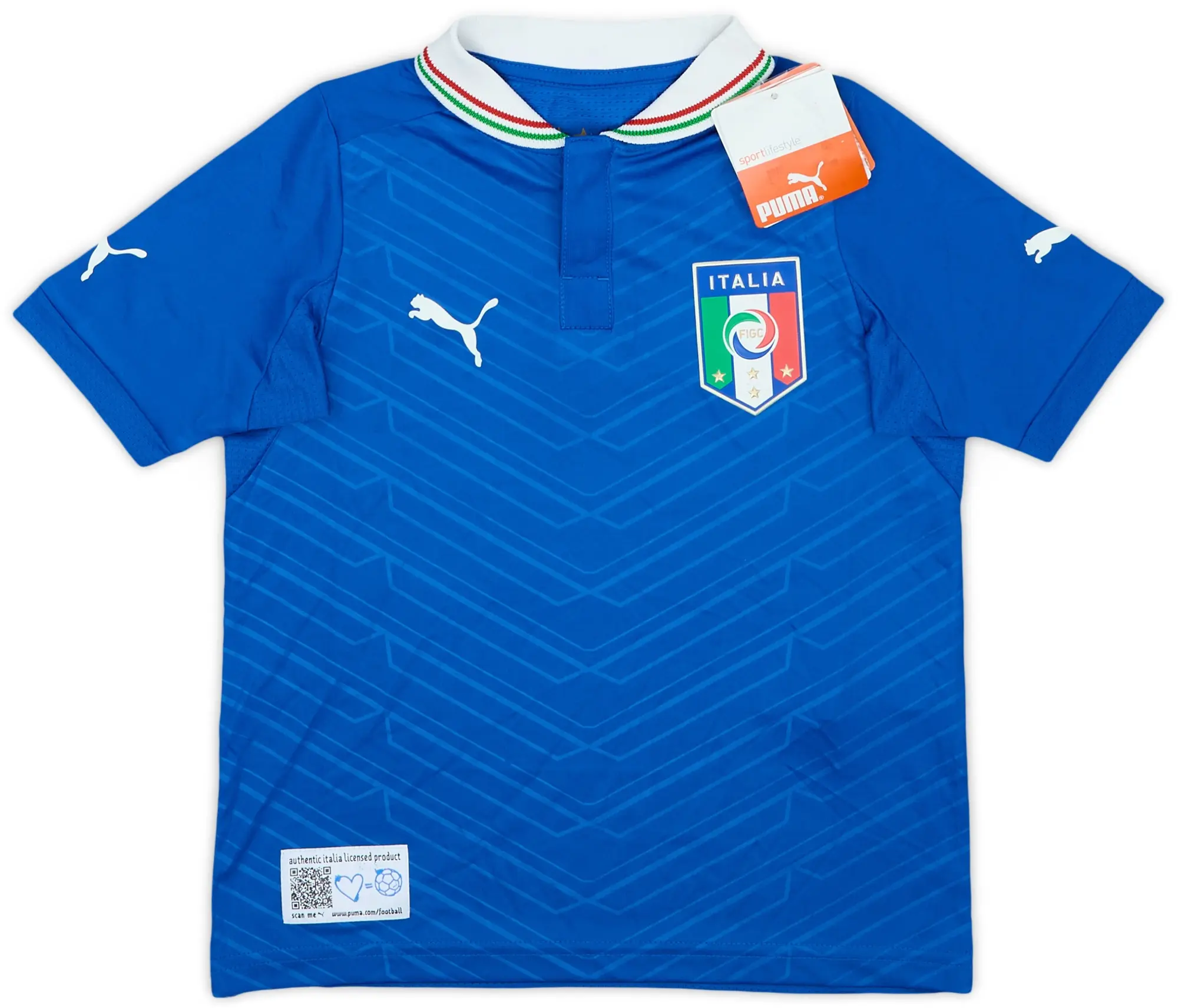 2012-13 Italy Home Shirt (5-6 Years)