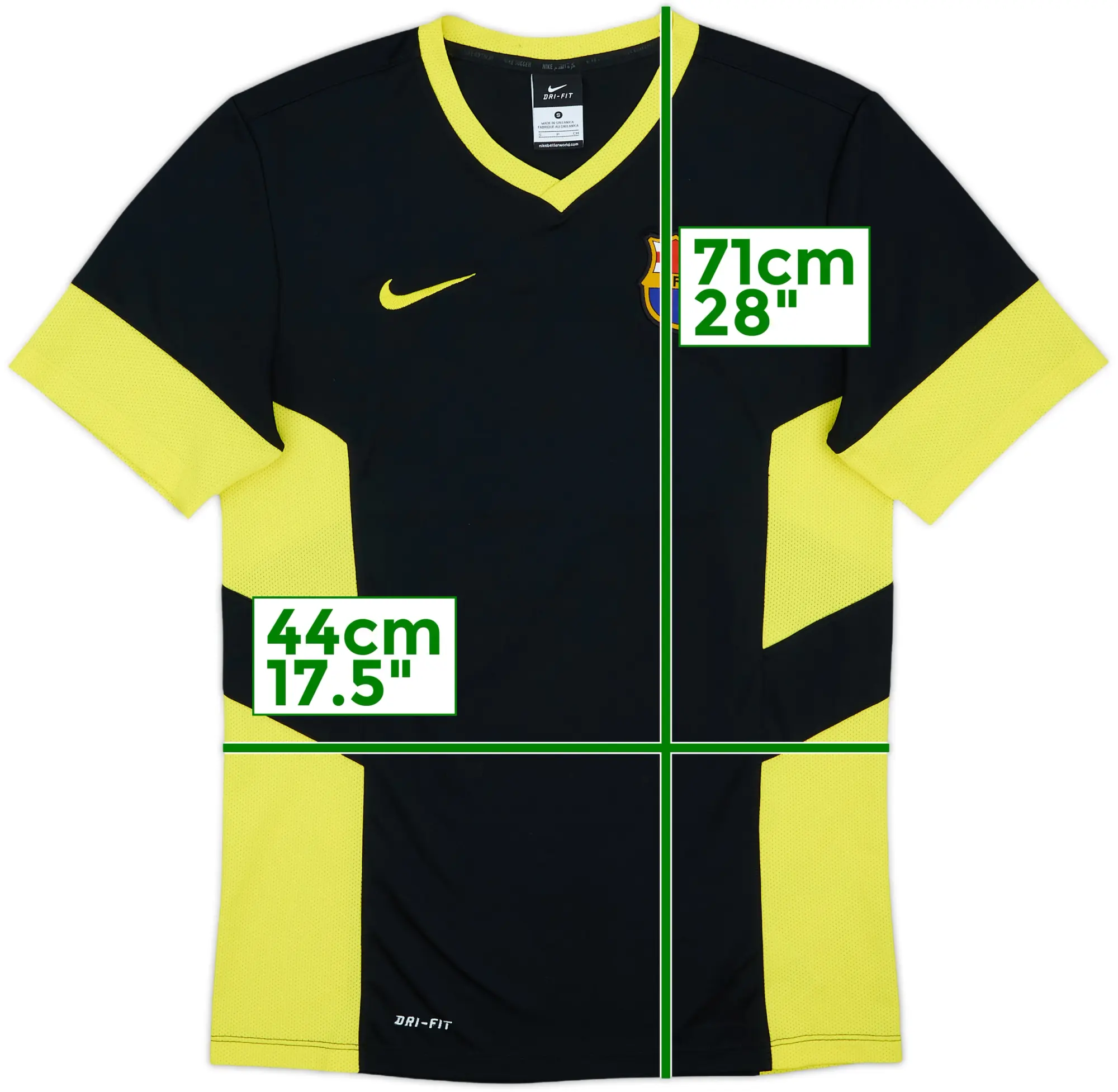 2013-14 Barcelona Nike Training Shirt - 8/10 - (S)