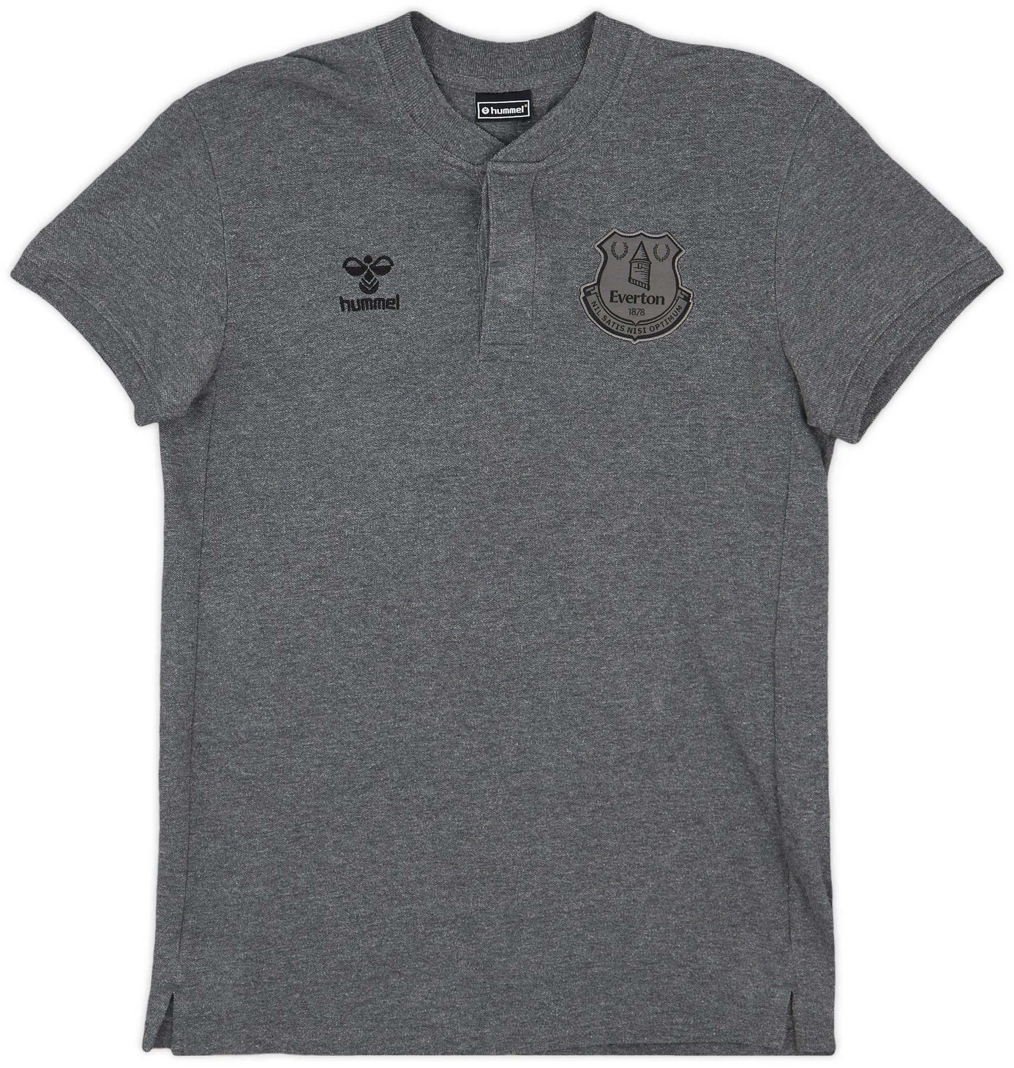 2021-22 Everton Hummel Polo Shirt - 9/10 - (M)