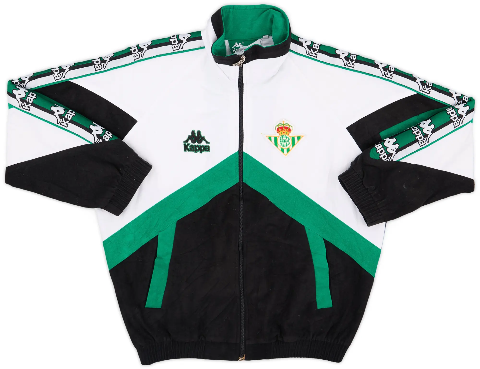 1995-97 Real Betis Kappa Track Jacket - 7/10 - (S)