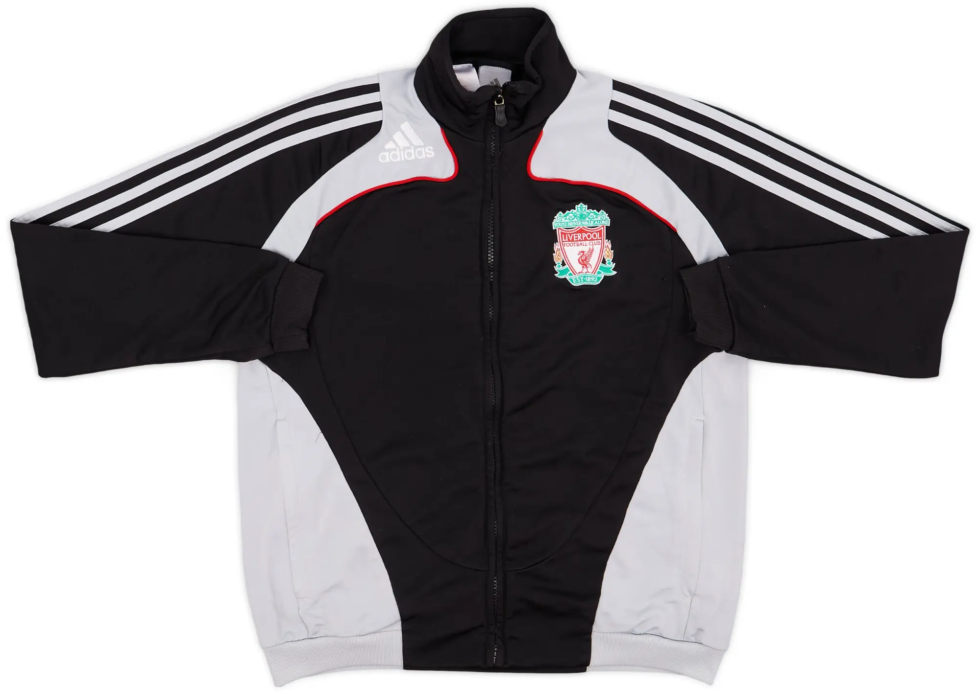 2008-09 Liverpool adidas Track Jacket - 5/10 - (L.Boys)