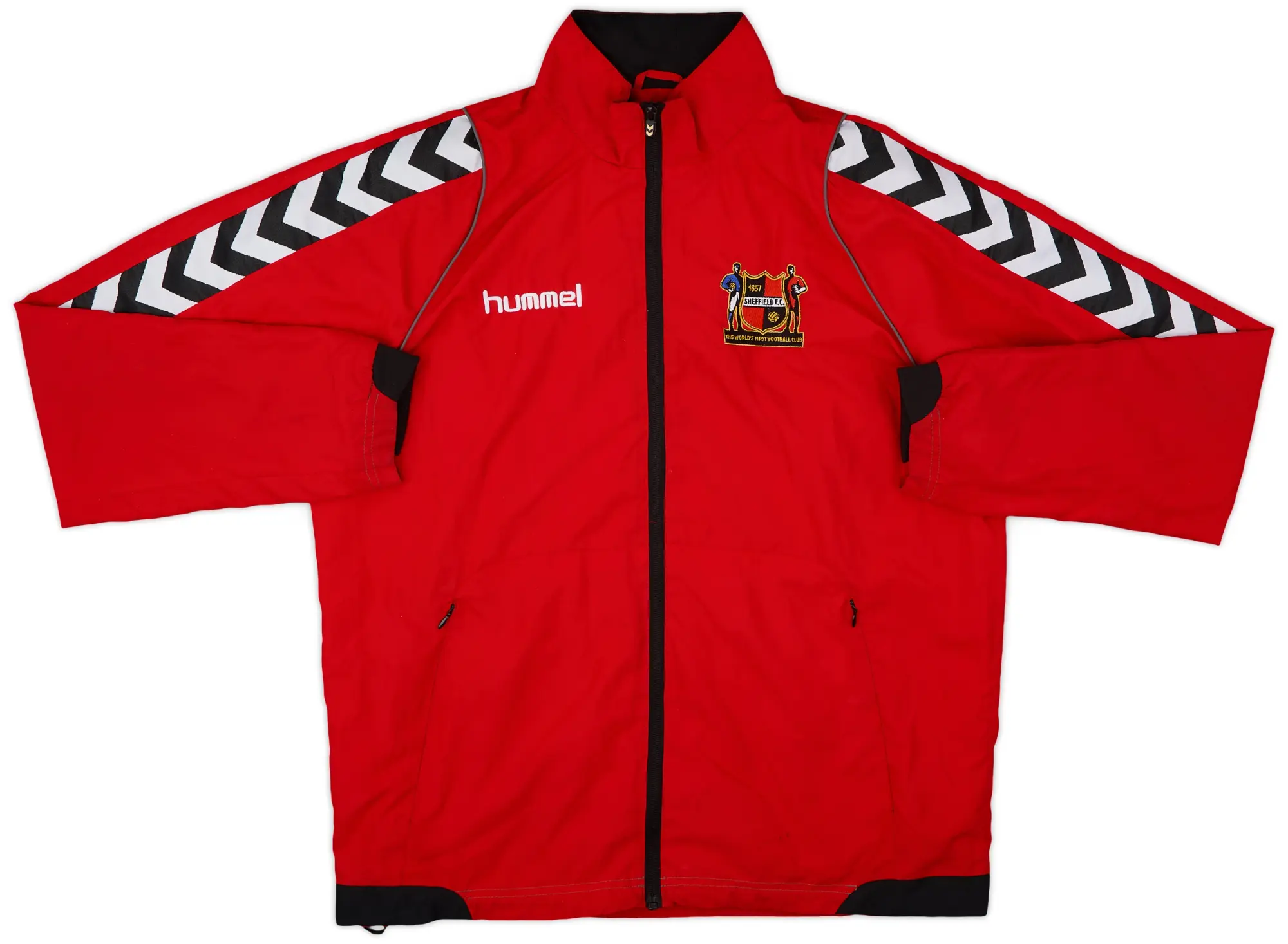 2013-14 Sheffield FC Hummel Track Jacket - 8/10 - (L)