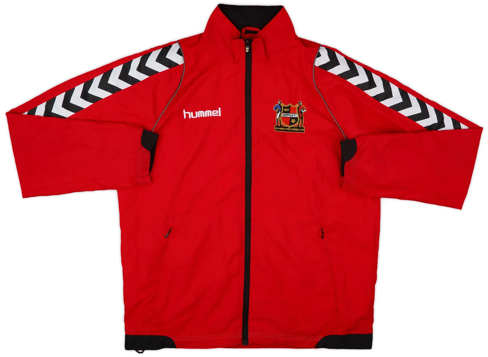 2013-14 Sheffield FC Hummel Track Jacket - 7/10 - (L)