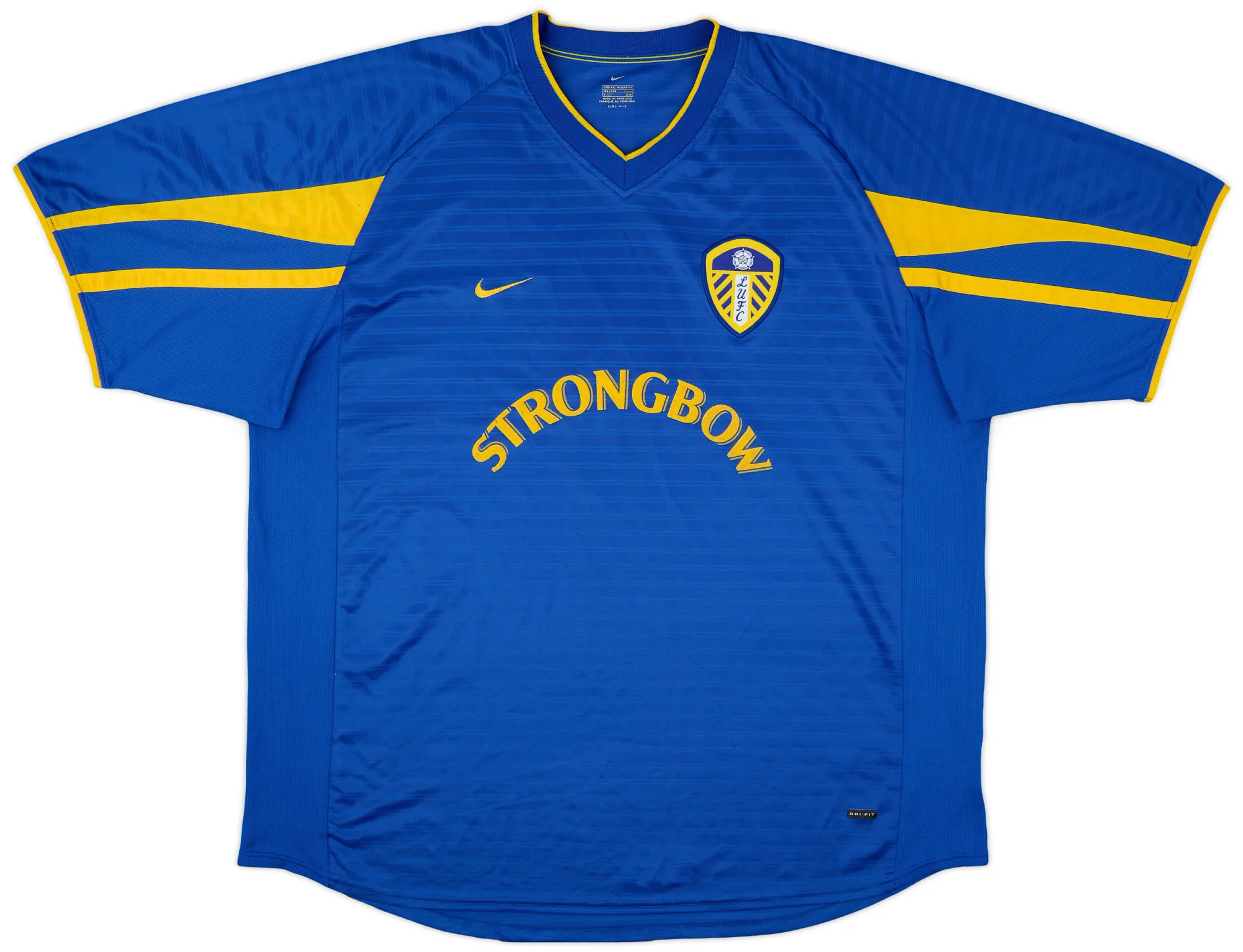 Away United Leeds 2002/03 シャツ DRI-FIT Nike United Leeds Football Viduka #9 Nike (XL) Shirt ウェア